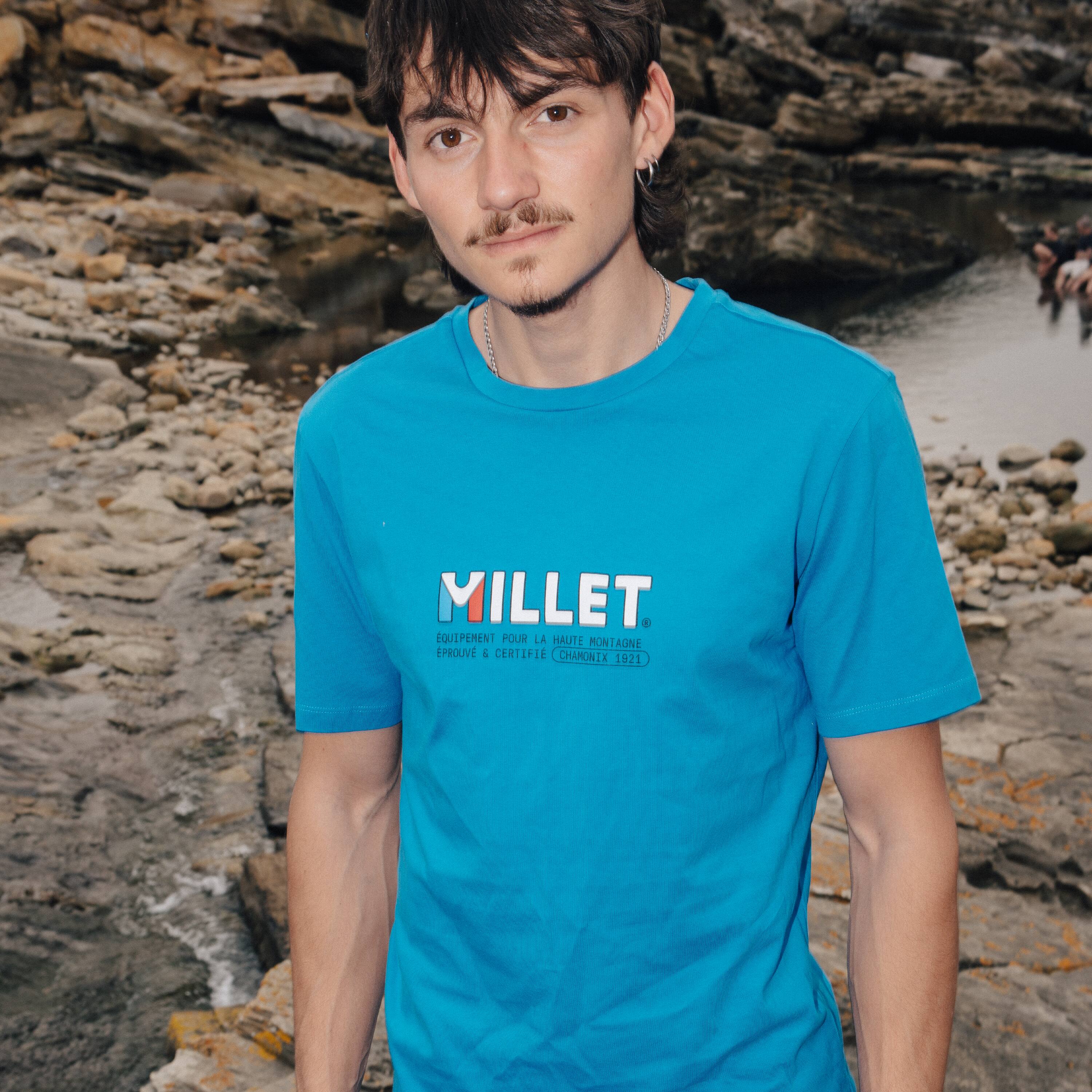 Camiseta de hombre Millet - Azul Azul-4