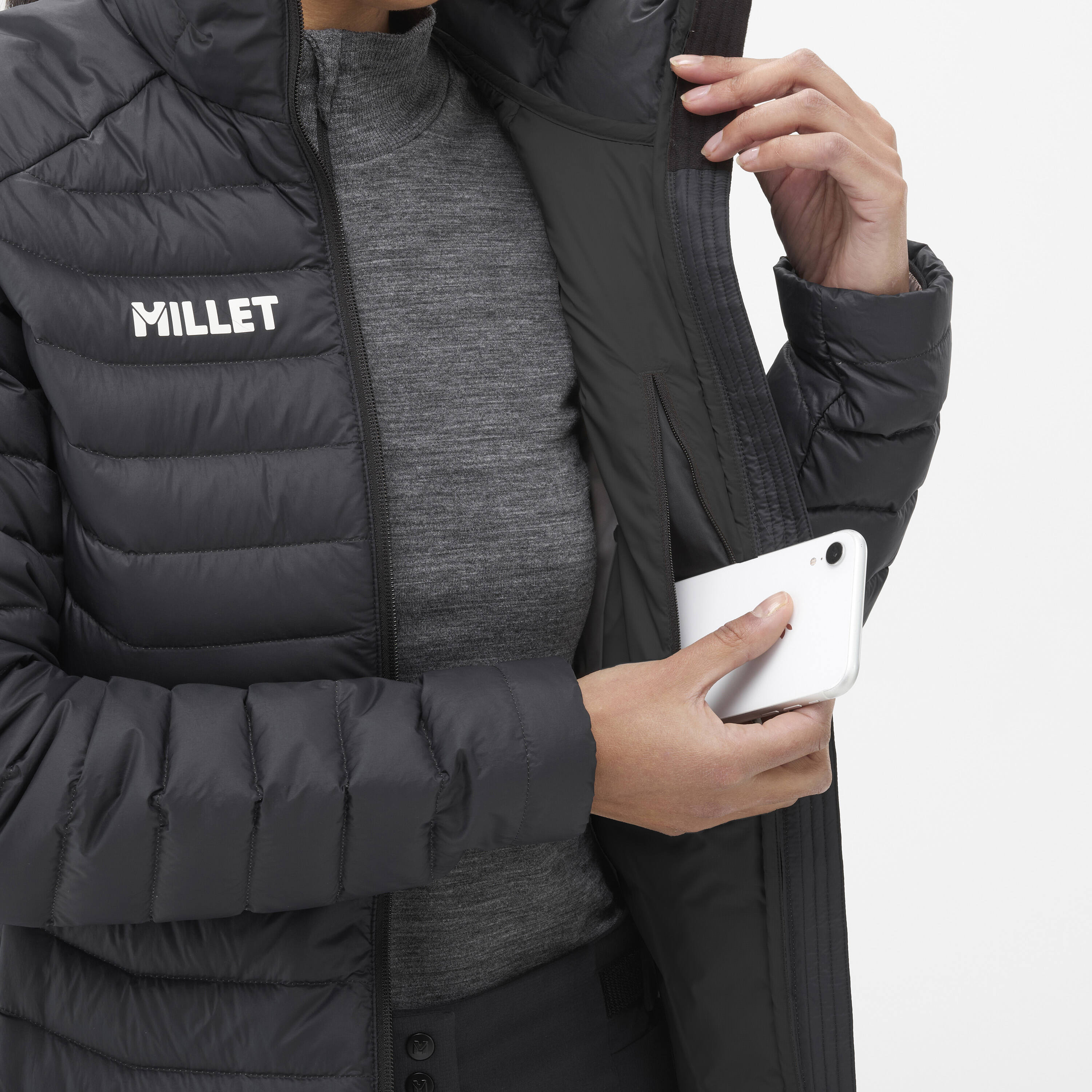 Chaqueta de mujer EVOLE Millet - Negro Negro-5