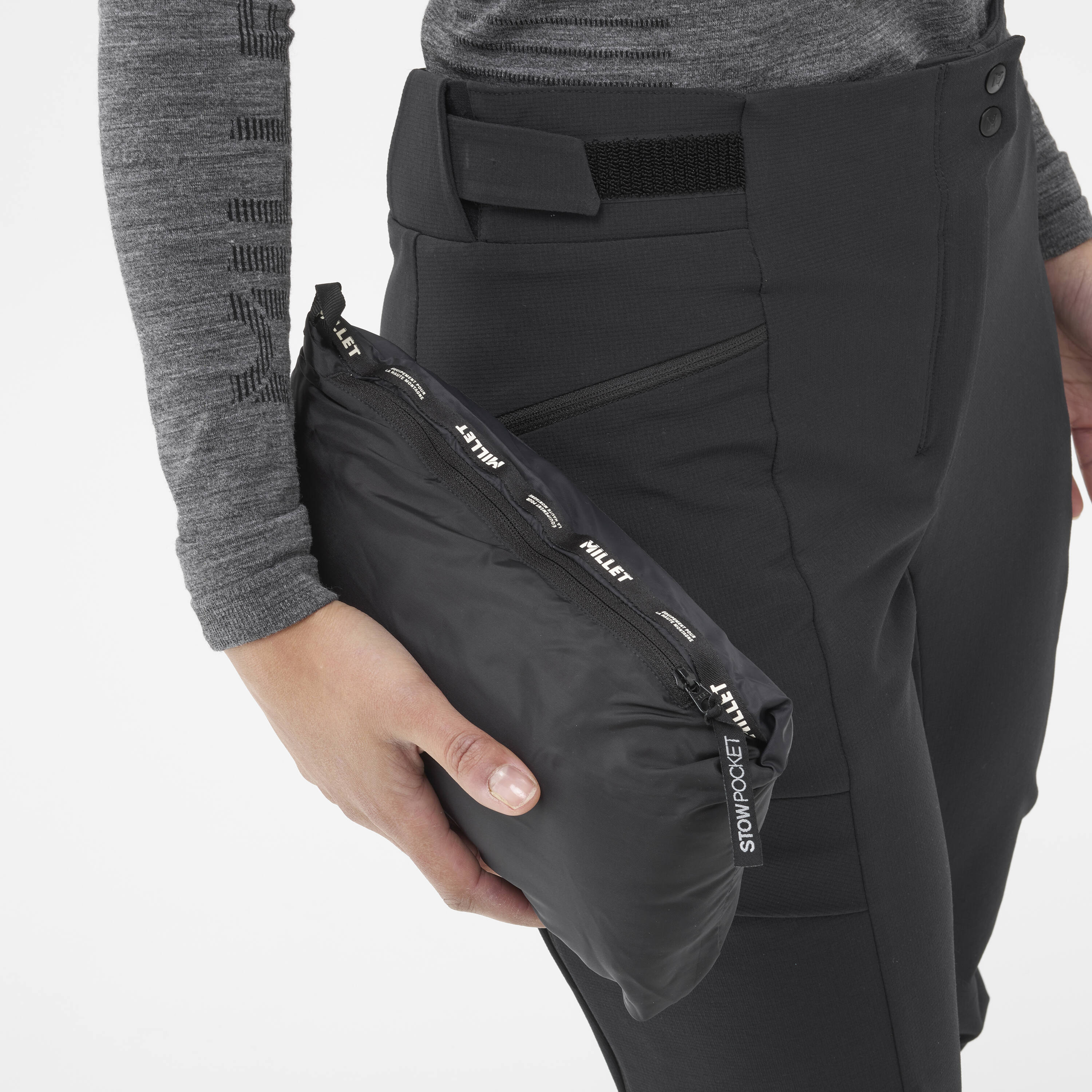 Chaqueta de mujer EVOLE Millet - Negro Negro-6