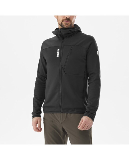 Millet Forro Polar de Hombre SENECA FLEECE HOODIE M Montaña Verde militar
