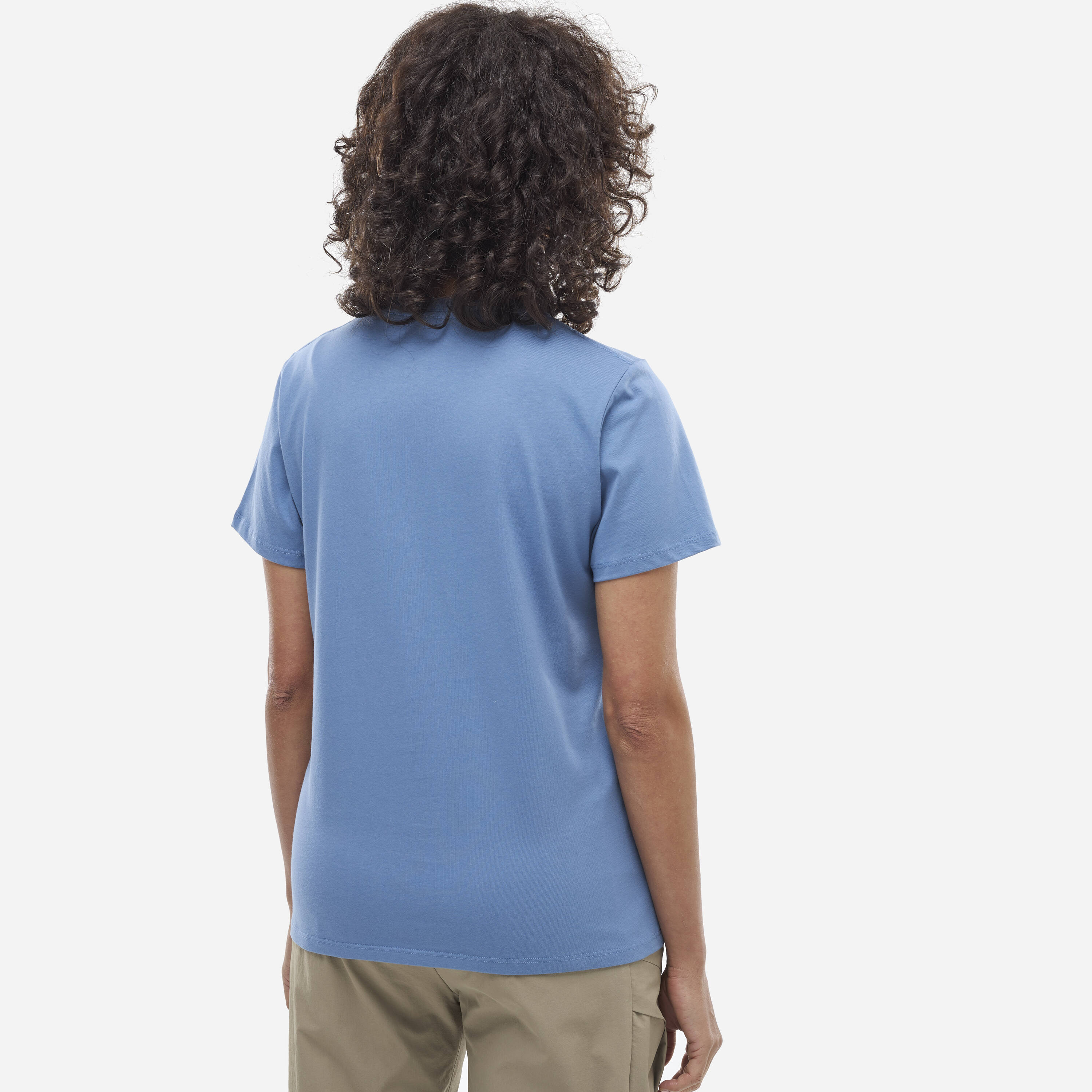 Camiseta de Mujer CHAMONIX FLOWER TS SS W Millet - Azul Azul-4