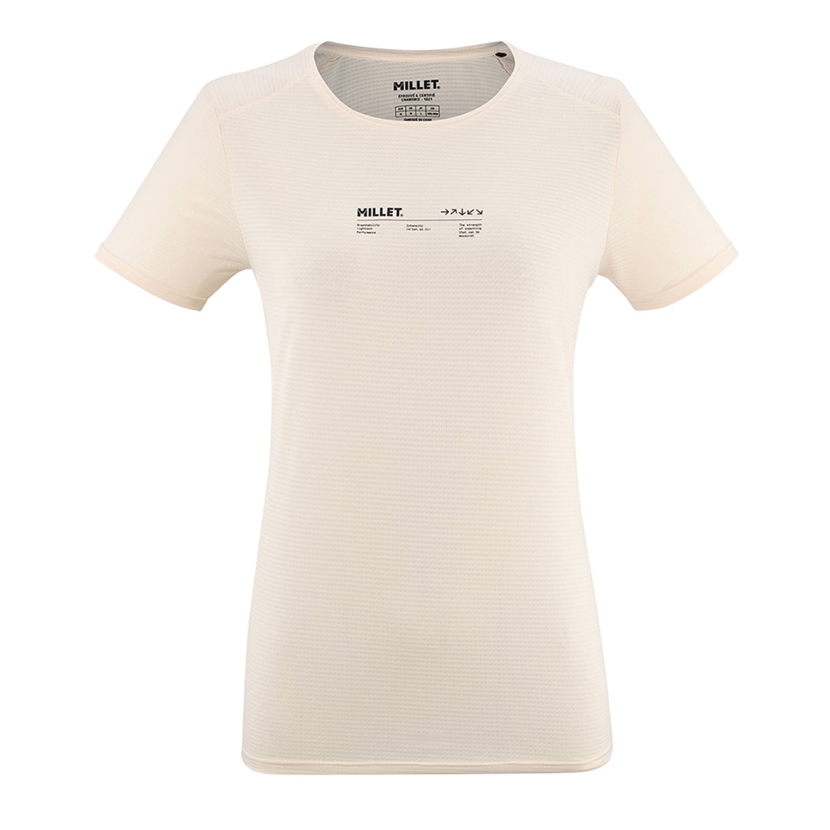 Camiseta de Mujer INTENSE ESSENTIAL TS SS W Millet - Beige Beige-1