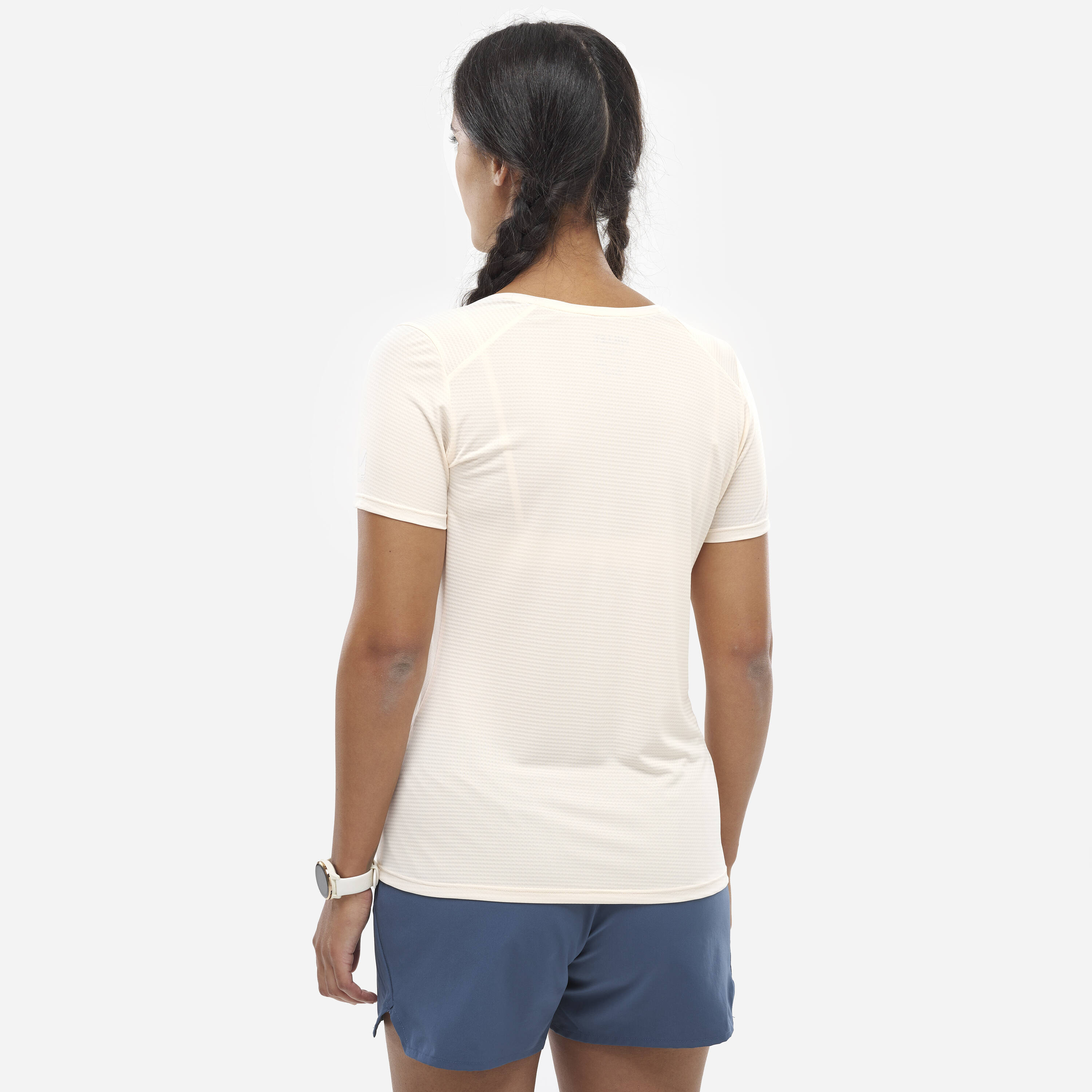 Camiseta de Mujer INTENSE ESSENTIAL TS SS W Millet - Beige Beige-4
