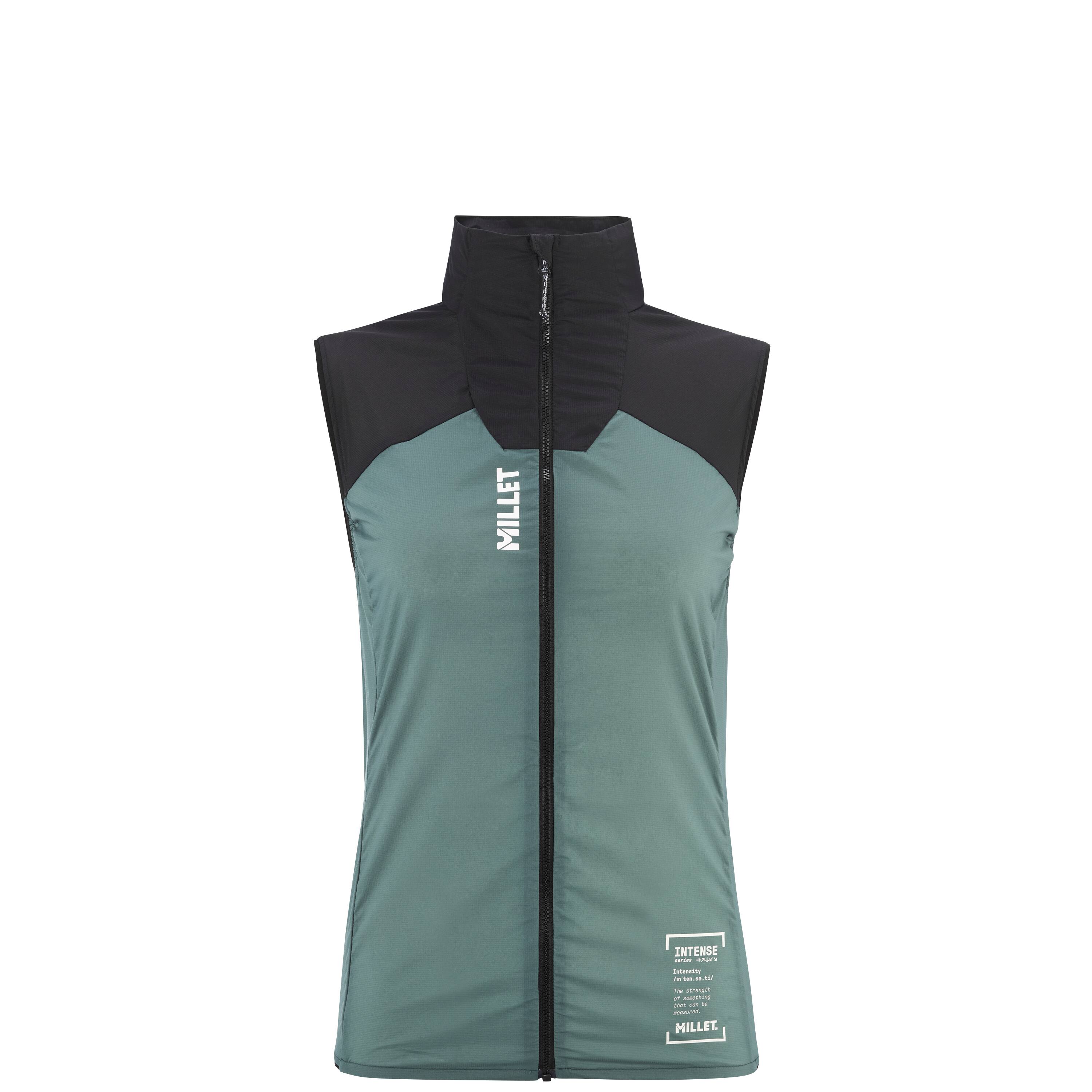 Chaleco INTENSE WINDBREAKER VEST W Mujer - Verde Verde-7