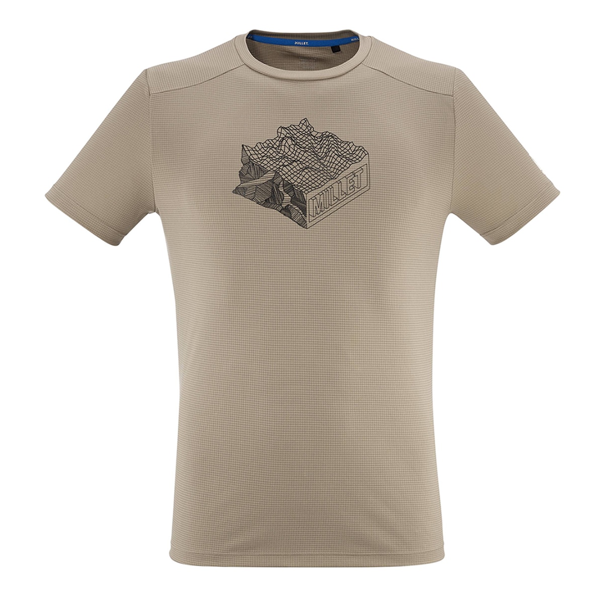 T-shirt Kamet Map TS SS M Bege-1