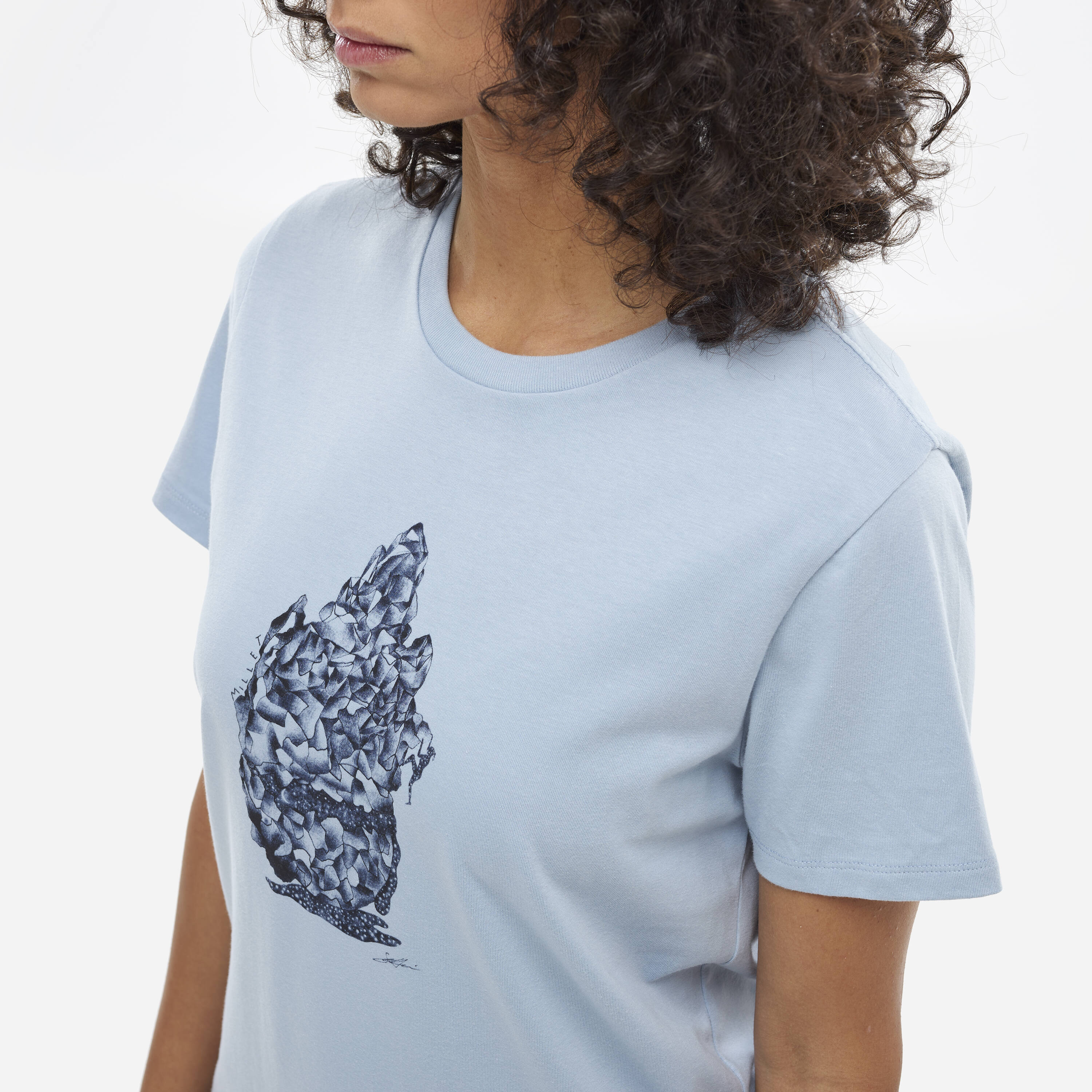 Imagen 5 de Camiseta de Mujer CIMAÏ COLLAB TS SS W Millet - Azul Azul