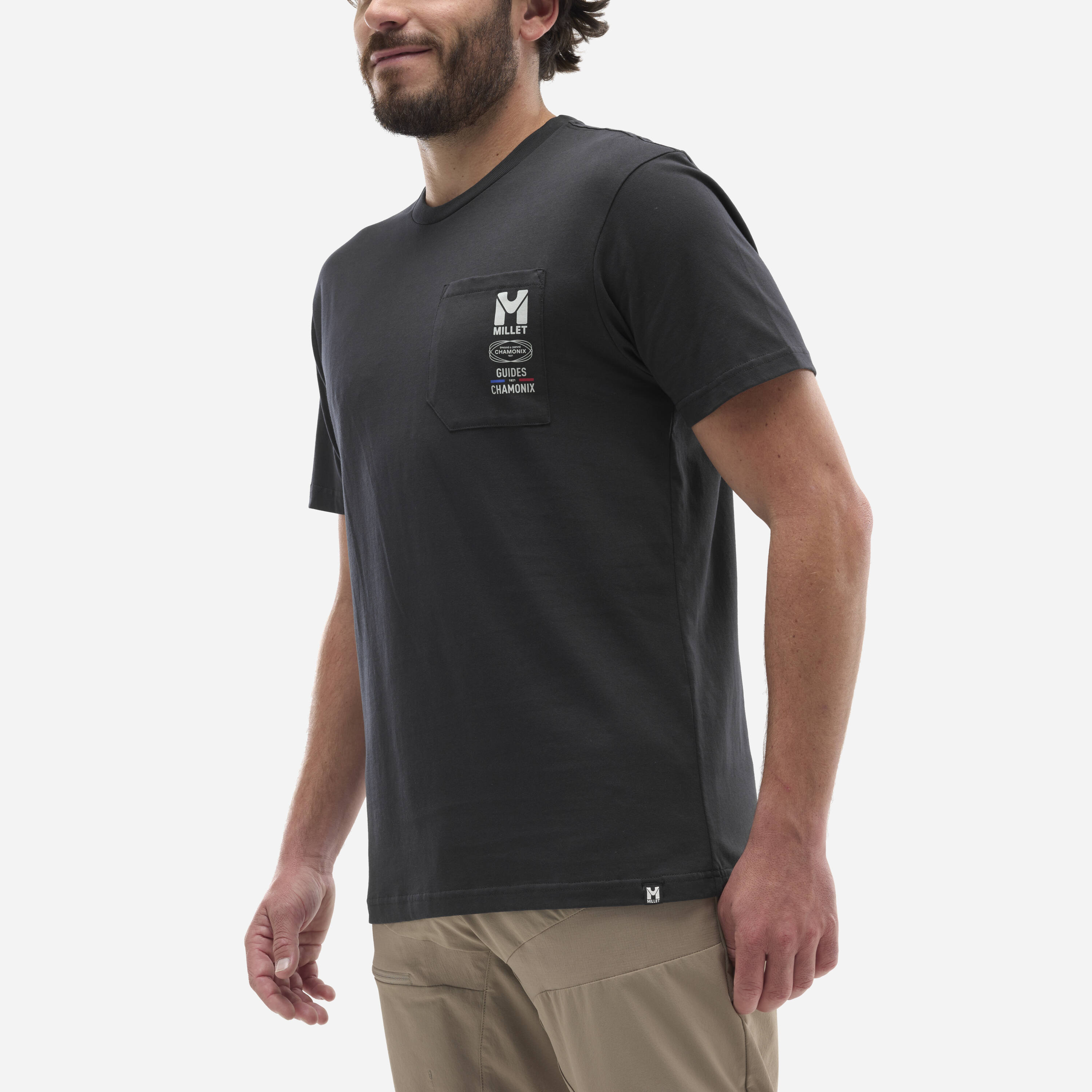 Camiseta de Hombre CDG CHAMONIX POC TS SS M Millet - Negro Negro-4