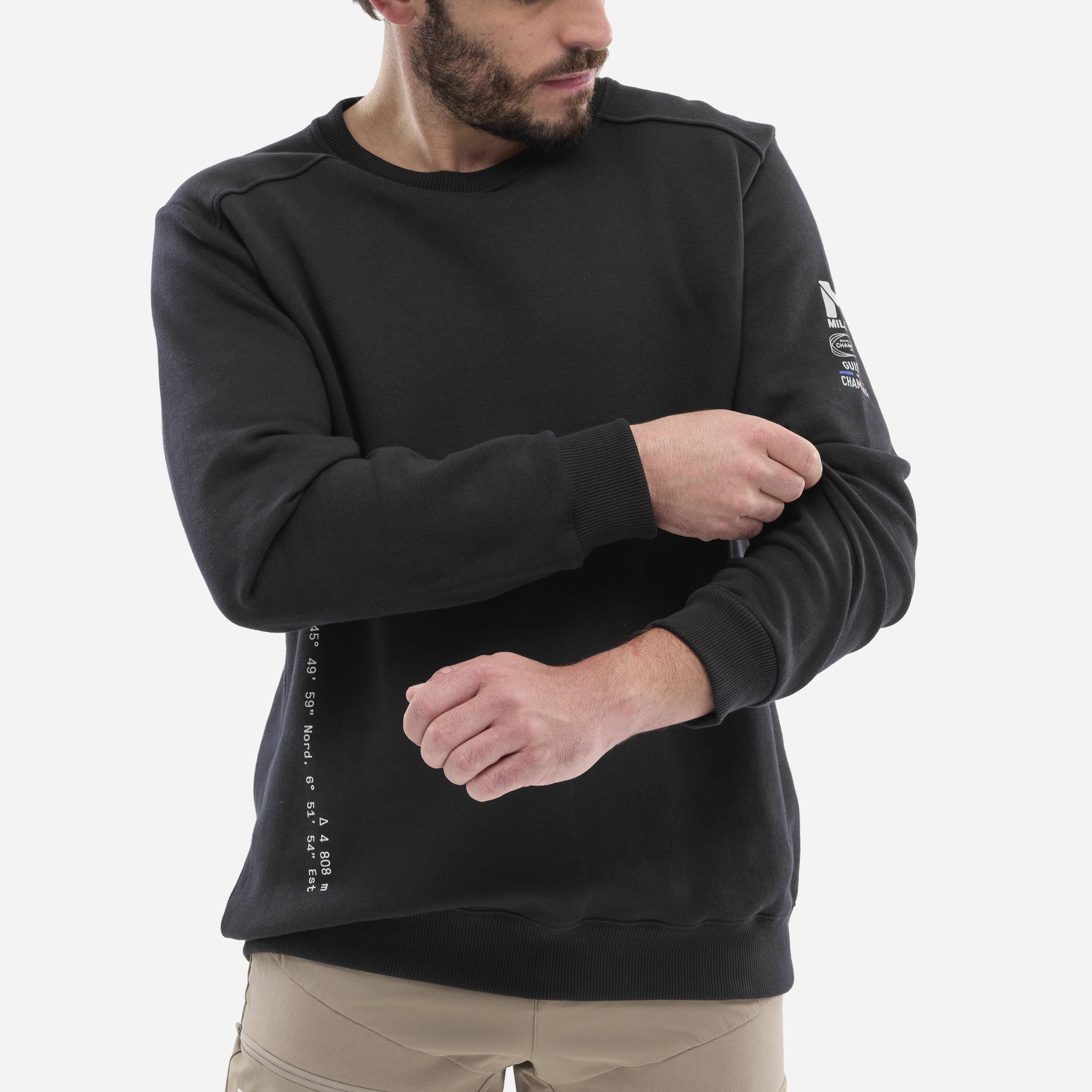 Sudadera Cdg chamonix swt crneck m de hombre Millet - Negro Negro-4