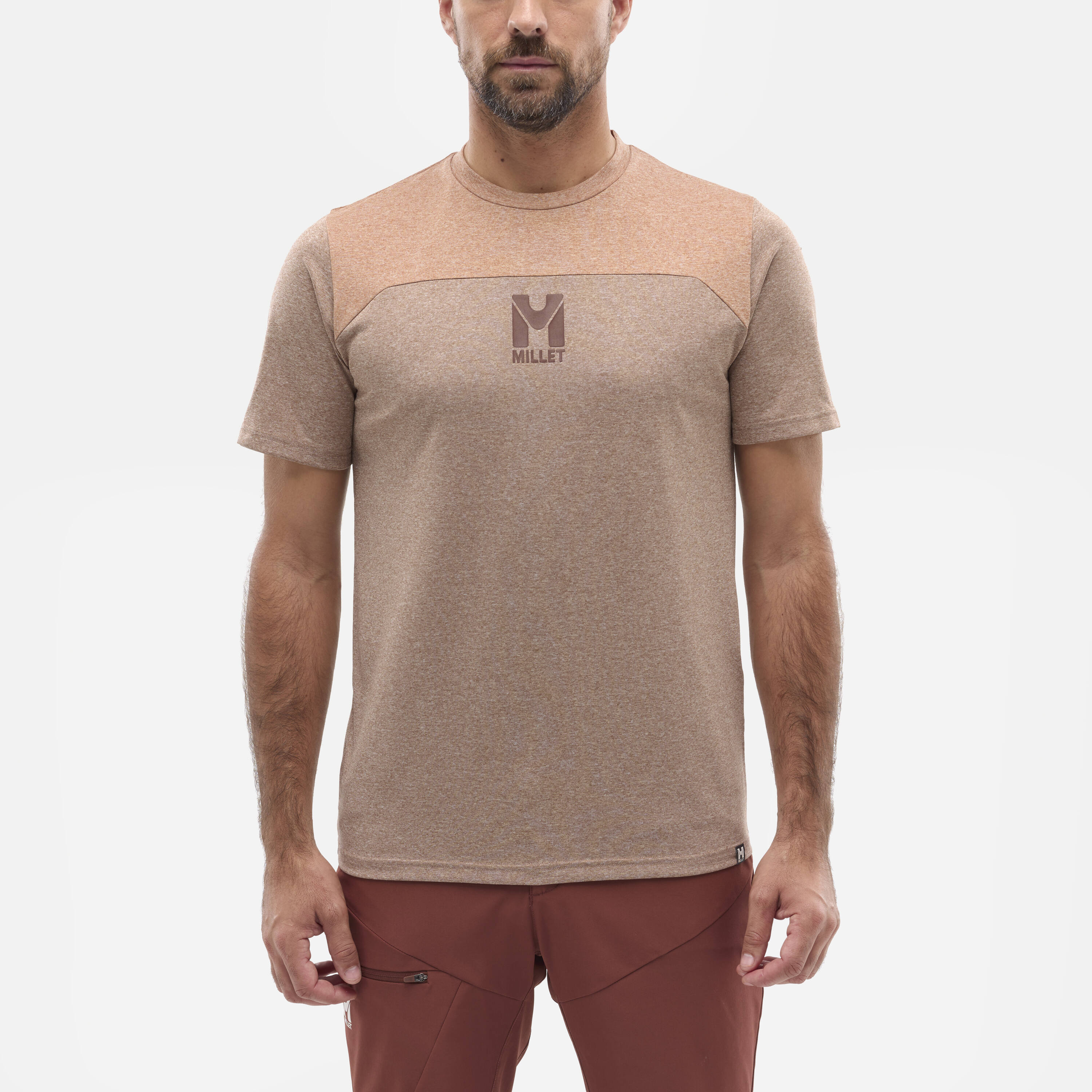 T-shirt Seneca Heather TS SS M Castanho-1