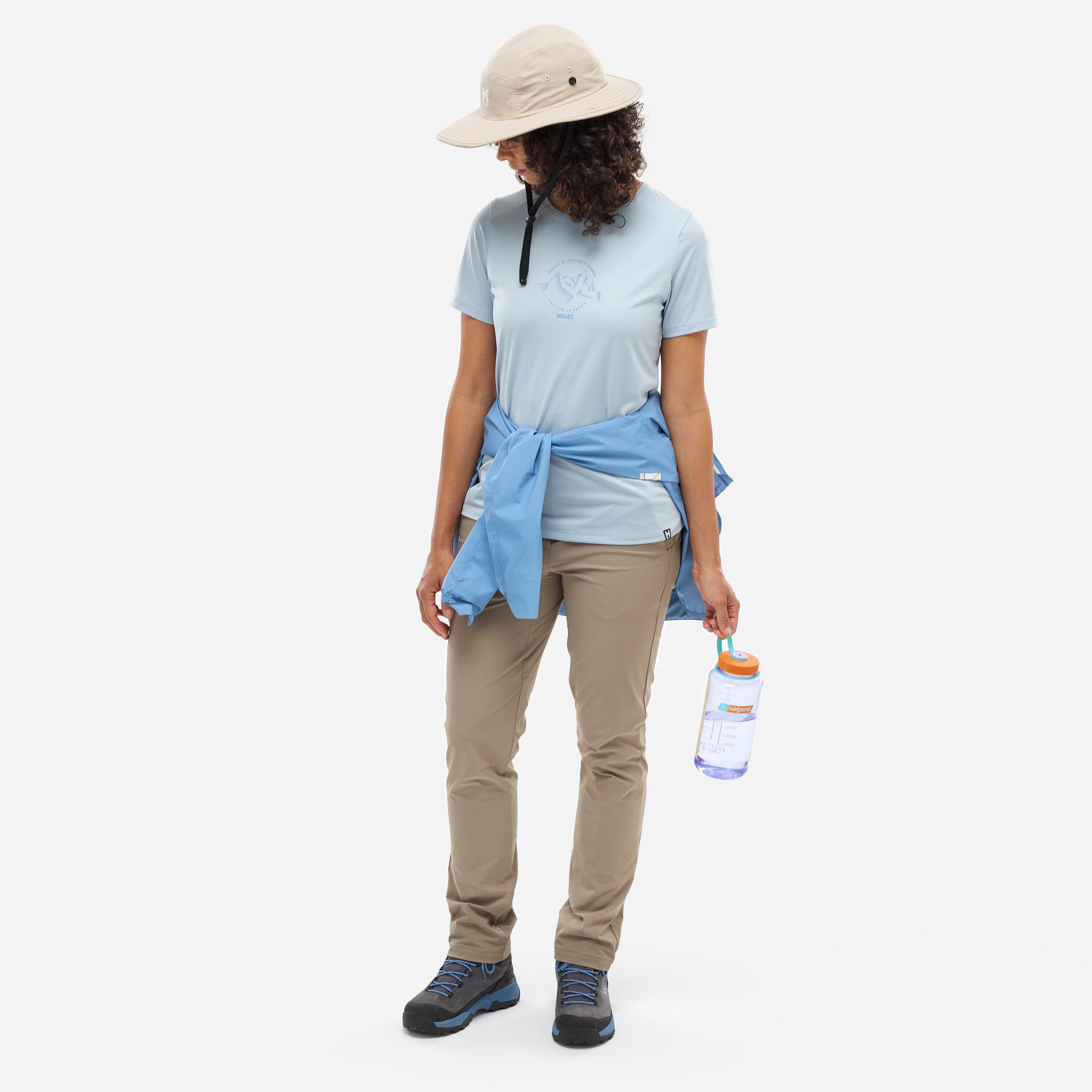 Camiseta UBIC LIGHT TS SS W Mujer - Azul Azul-2