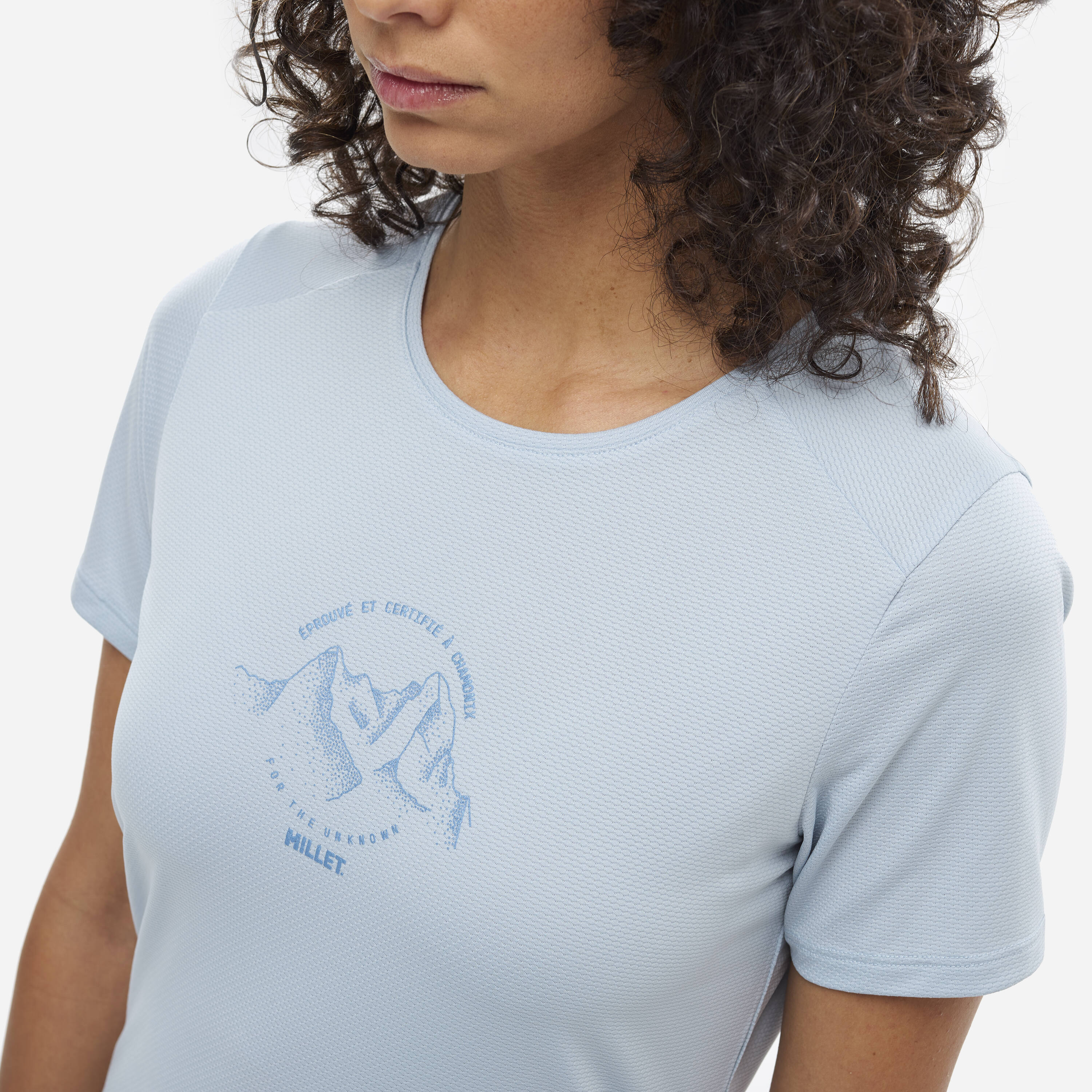 Camiseta UBIC LIGHT TS SS W Mujer - Azul Azul-3