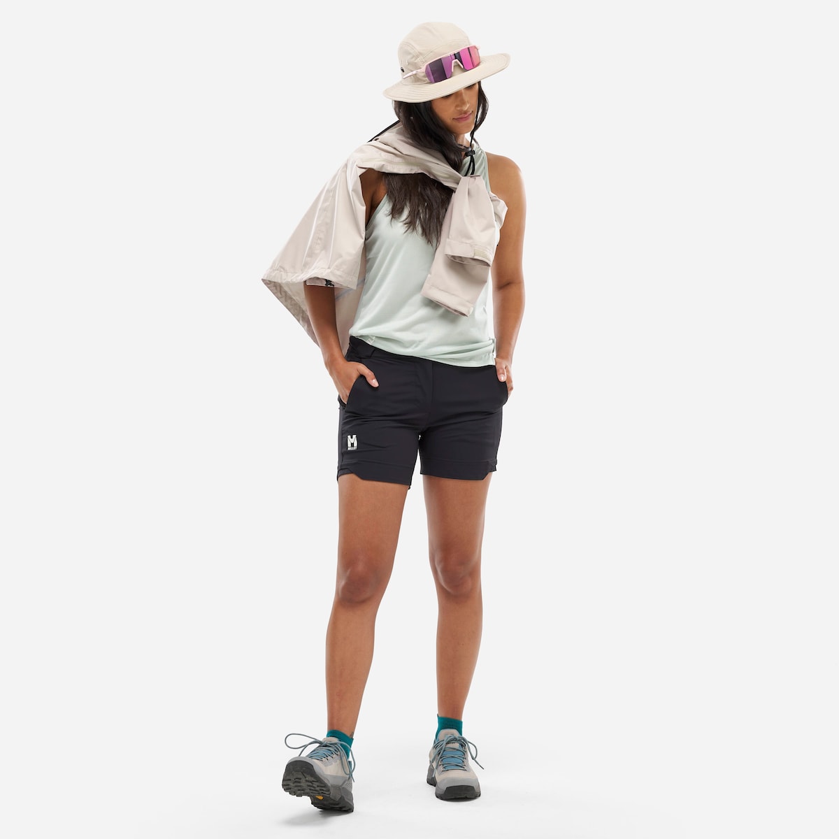 Calções Ubic Stretch Short W Preto-2