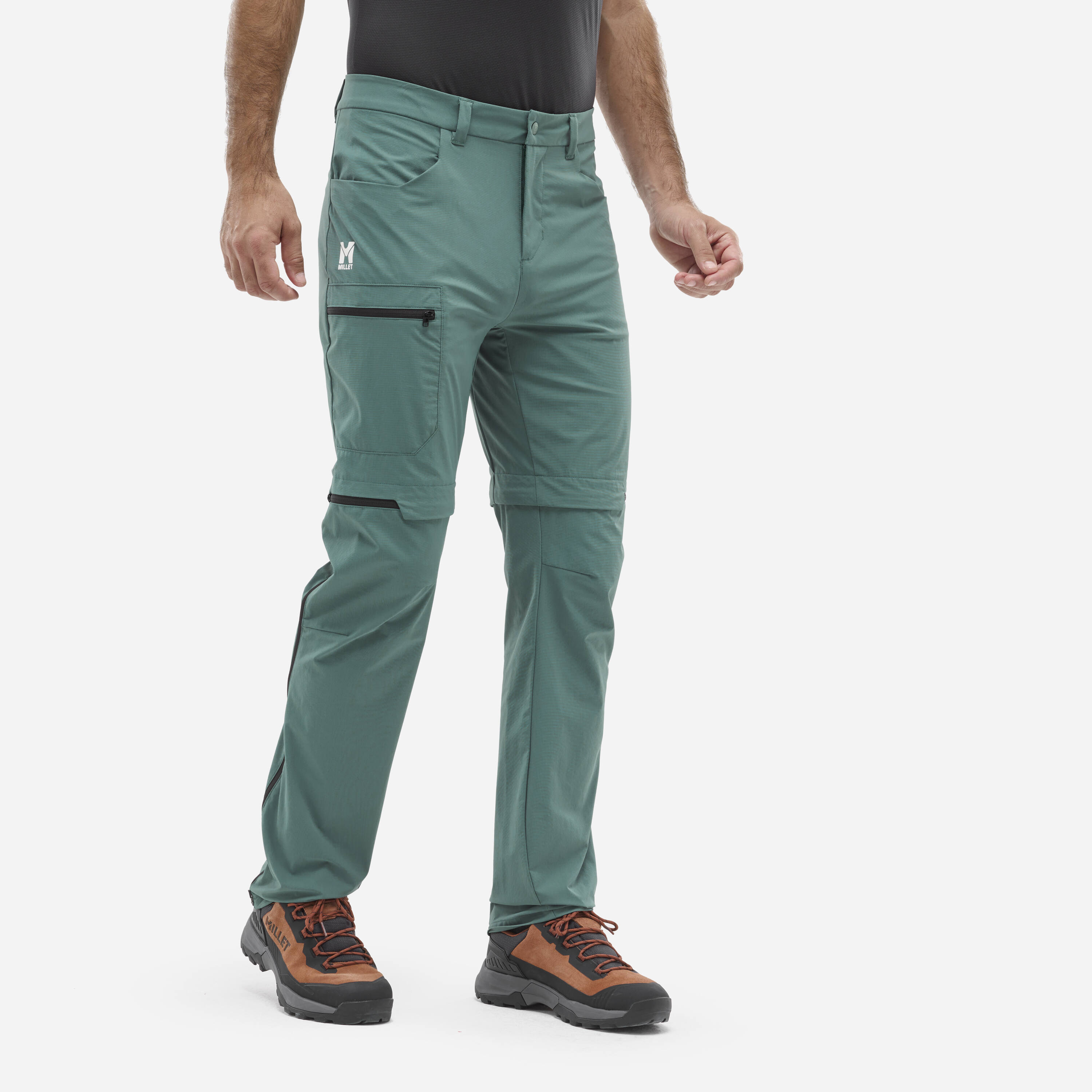 Calças Ubic STR ZIP OFF PT M Verde-1
