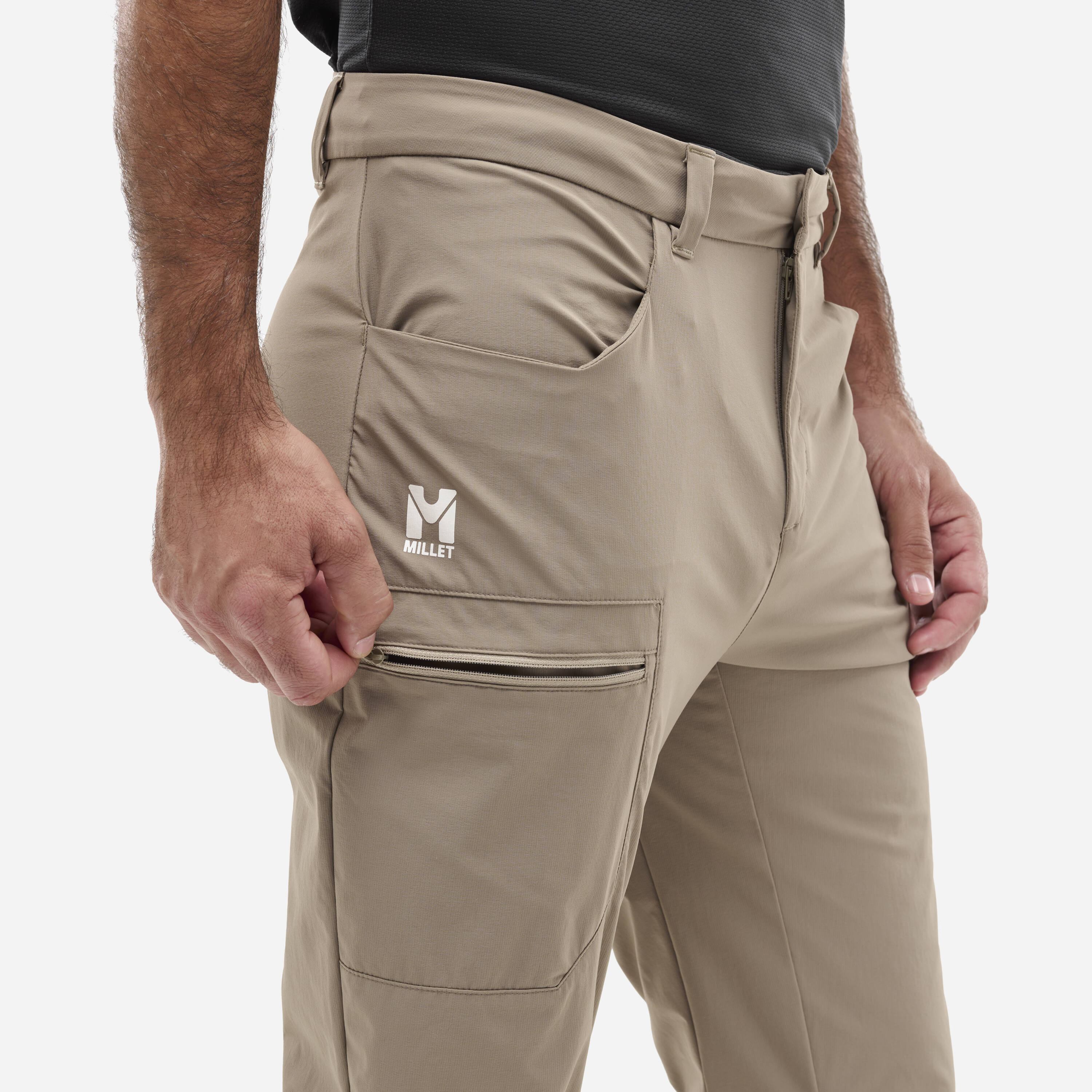 Pantalón UBIC STRETCH PANT M Hombre - Beige Beige-3