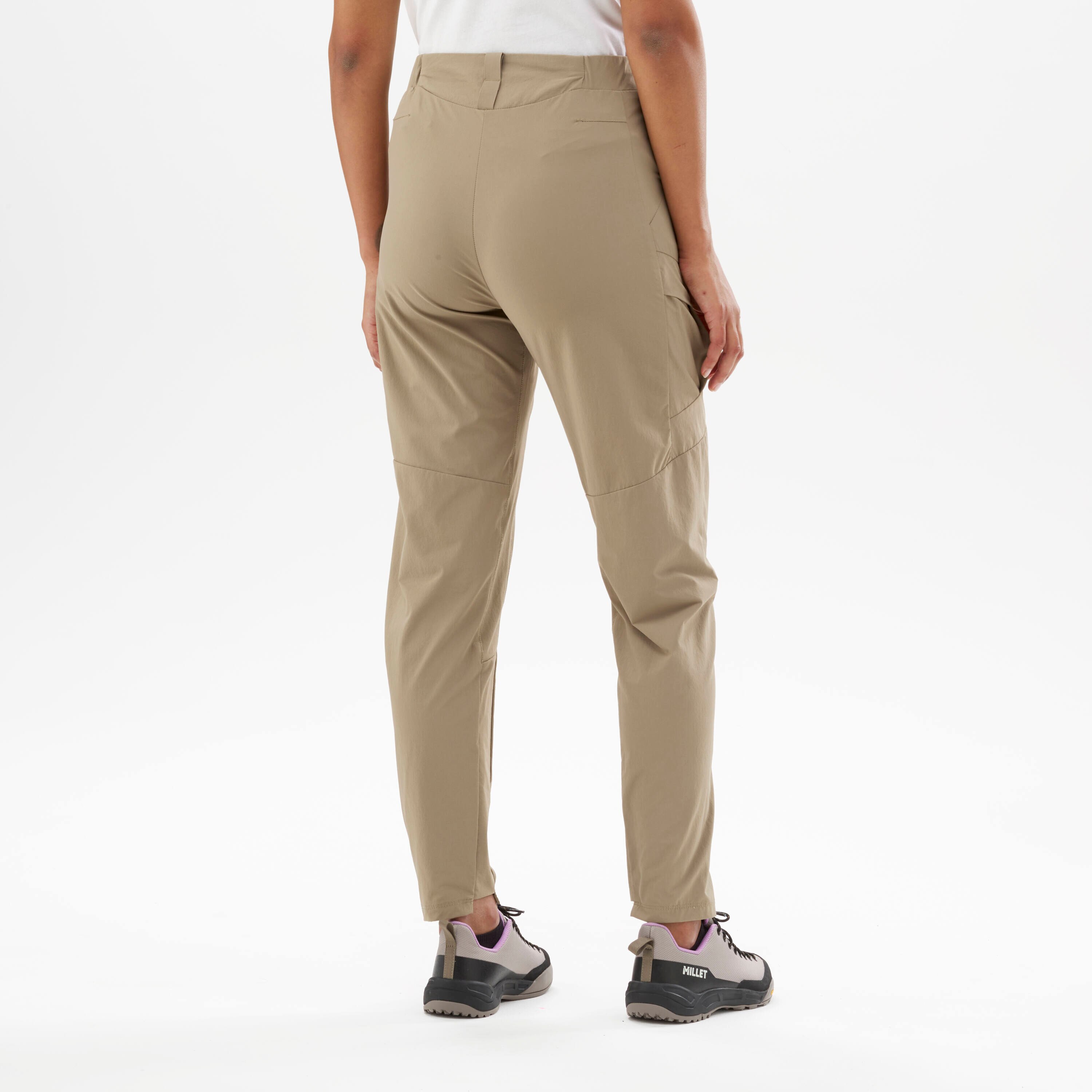 Pantalón CIMAÏ POLY PANT W Mujer - Gris Gris-3