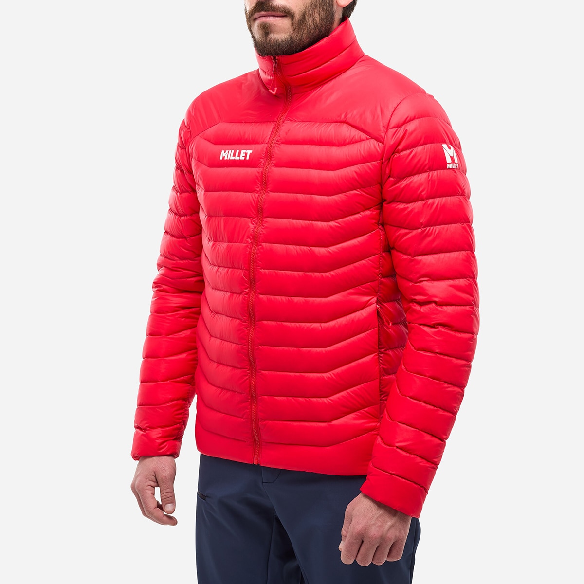 Chaqueta Montaña Hombre EVOLE LIGHT 700 JKT M Millet - Rojo Rojo-3
