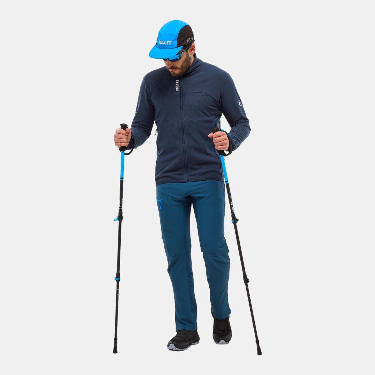 Chaqueta polar Montaña Hombre UBIC LIGHTGRID JKT M Millet - Azul marino Azul marino-4