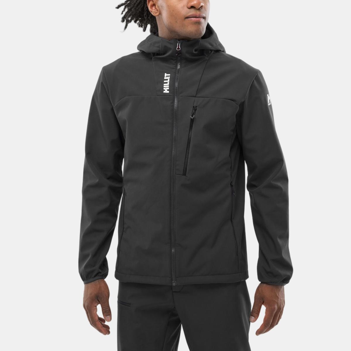Chaqueta Seneca shield hoodie m de hombre Millet - Negro Negro-1