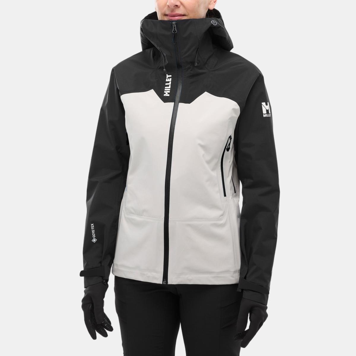 Imagen 0 de Chaqueta Montaña Mujer KAMET GTX JKT W Millet Blanco / Negro
