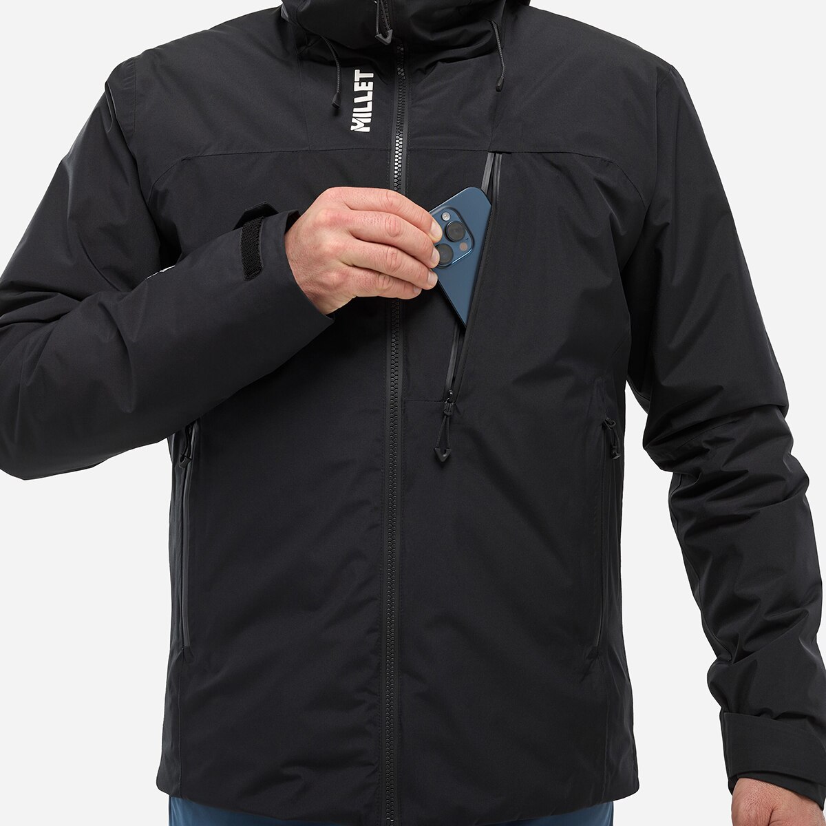 Imagen 7 de Chaqueta de Hombre SENECA GTX 2L WARM JKT M Montaña Millet - Negro Negro