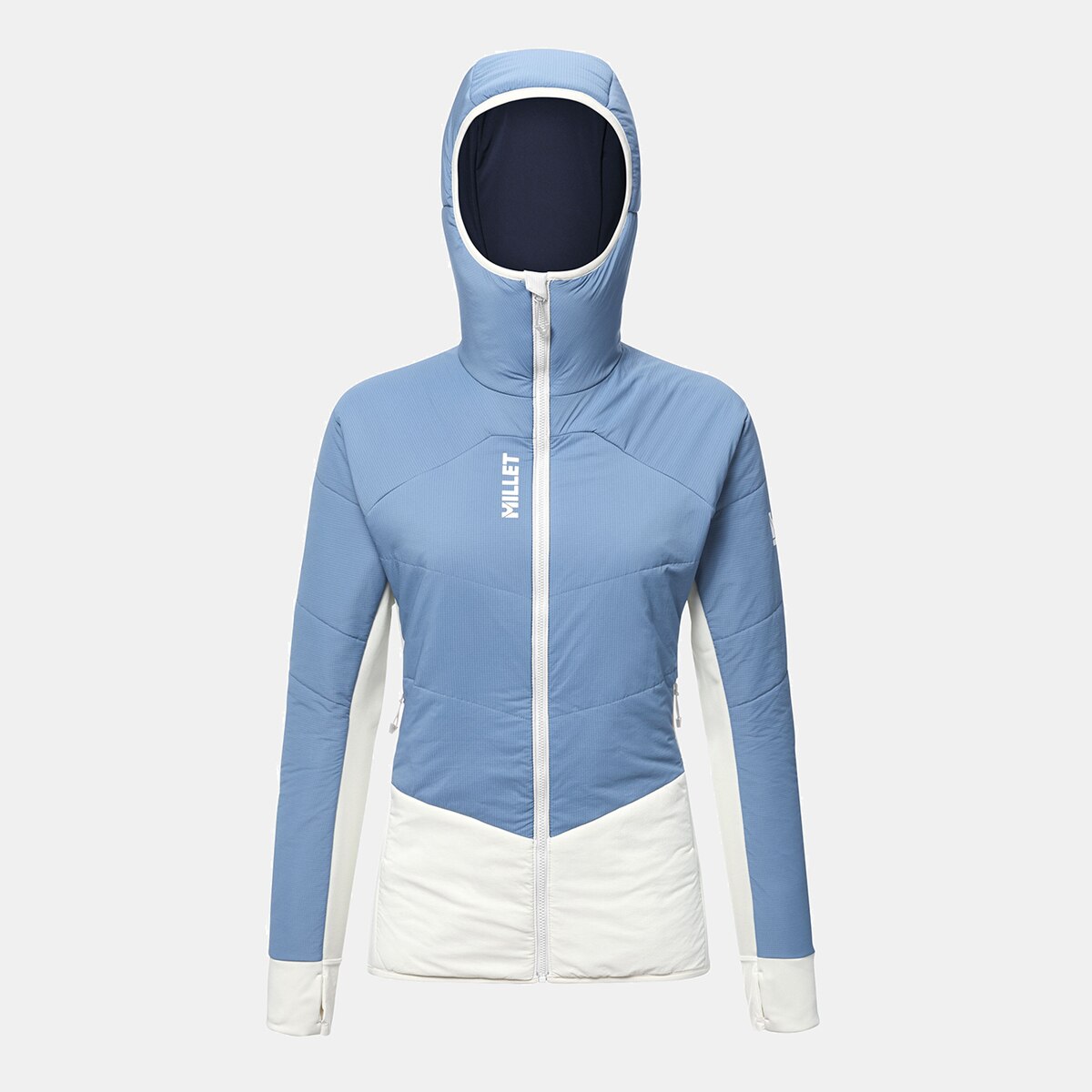 Imagen 1 de Chaqueta polar Esquí Mujer M WHITE PRIMALOFT HOODIE W Millet - Azul Azul