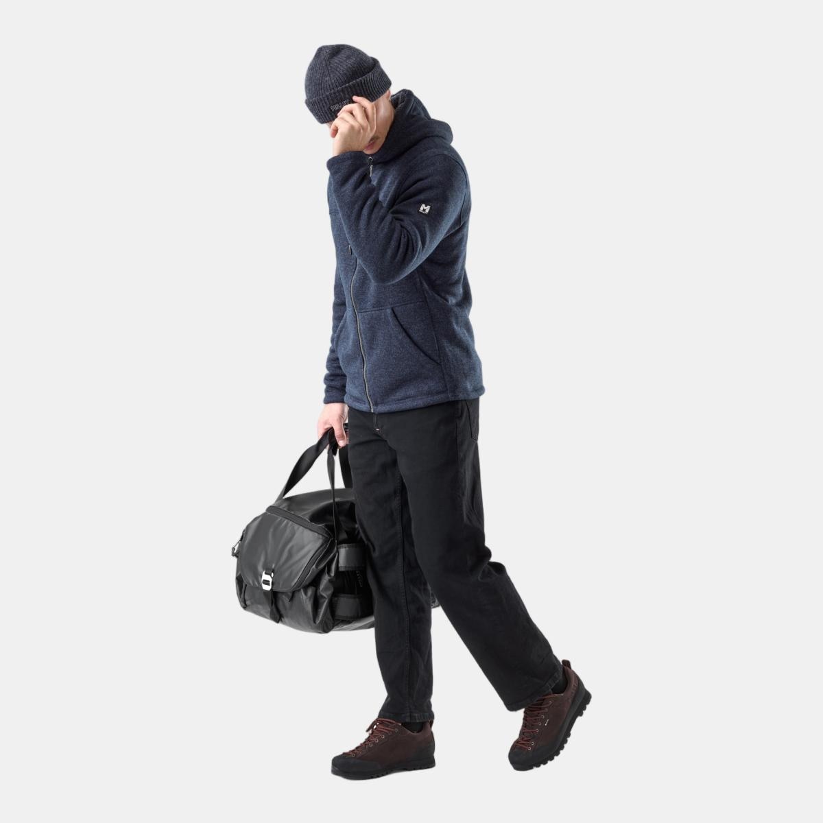 Forro polar Chamonix knitwarm hoodie m de hombre Millet - Azul Azul-2