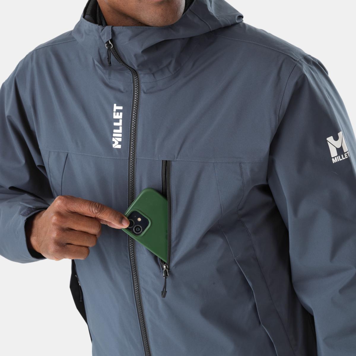 Chaquetas Montaña Hombre SENECA 3IN1 LOFT JKT M Millet - Azul grisáceo Azul grisáceo-5