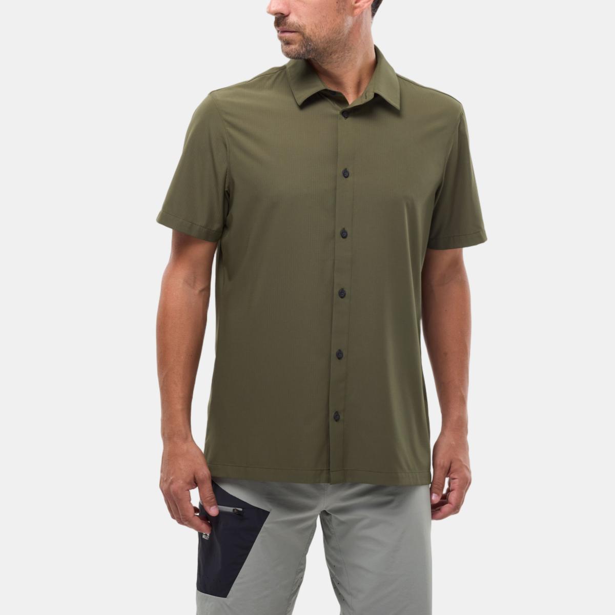 Imagen 0 de Camisas de Trekking de Hombre SENECA STRETCH SHIRT SS M MILLET Azul marino