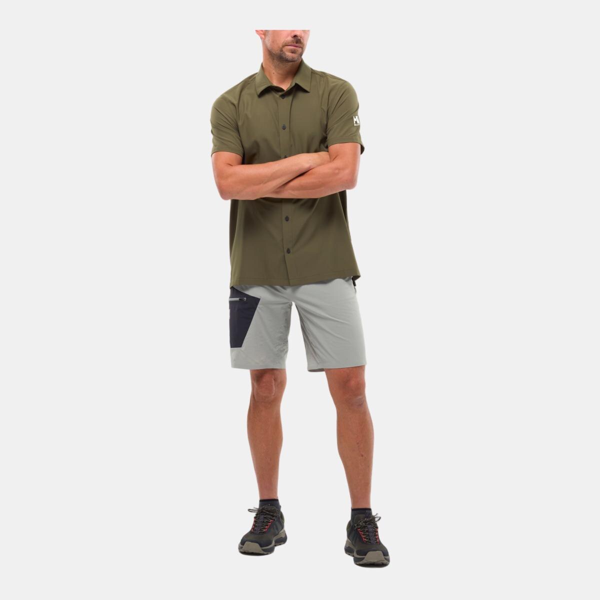 Imagen 3 de Camisas de Trekking de Hombre SENECA STRETCH SHIRT SS M MILLET - Azul marino Azul marino