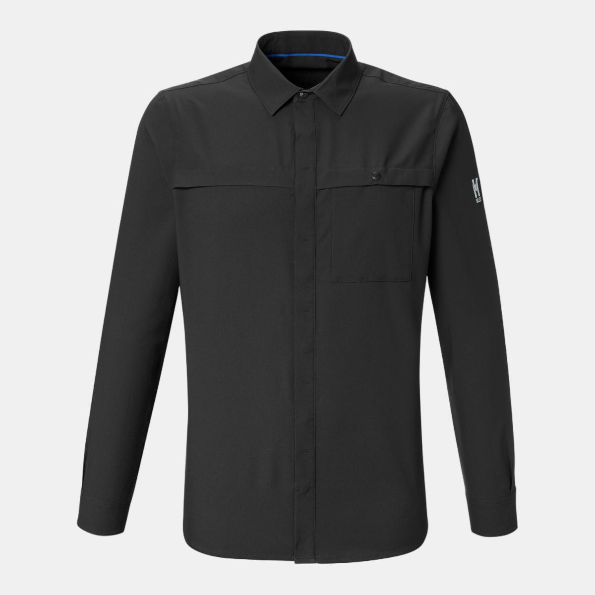 Imagen 0 de Camisas de Trekking de Hombre SENECA SHIRT LS M MILLET Negro