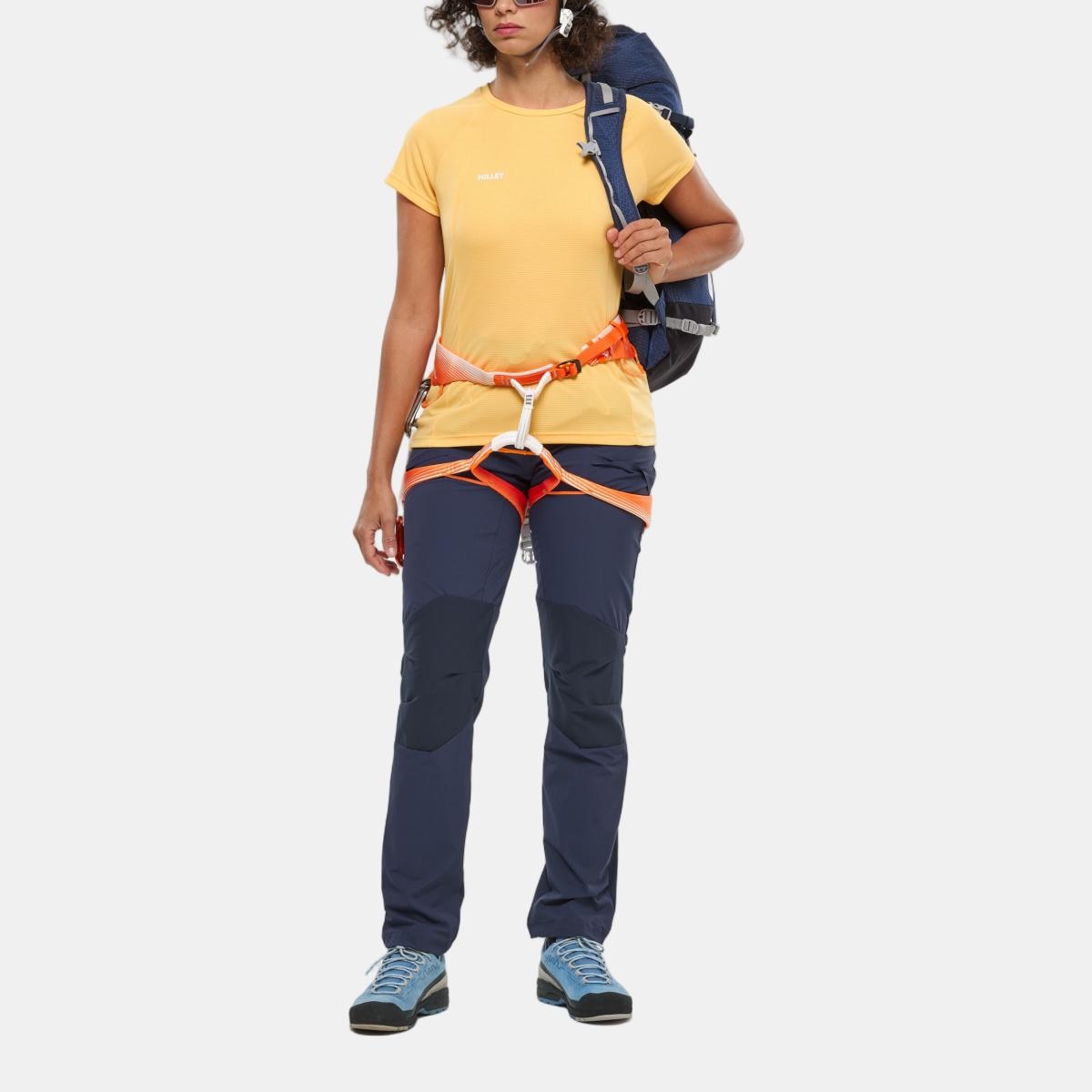 Imagen 3 de Camisetas de Montaña de Mujer FUSION TS SS W MILLET - Amarillo Amarillo