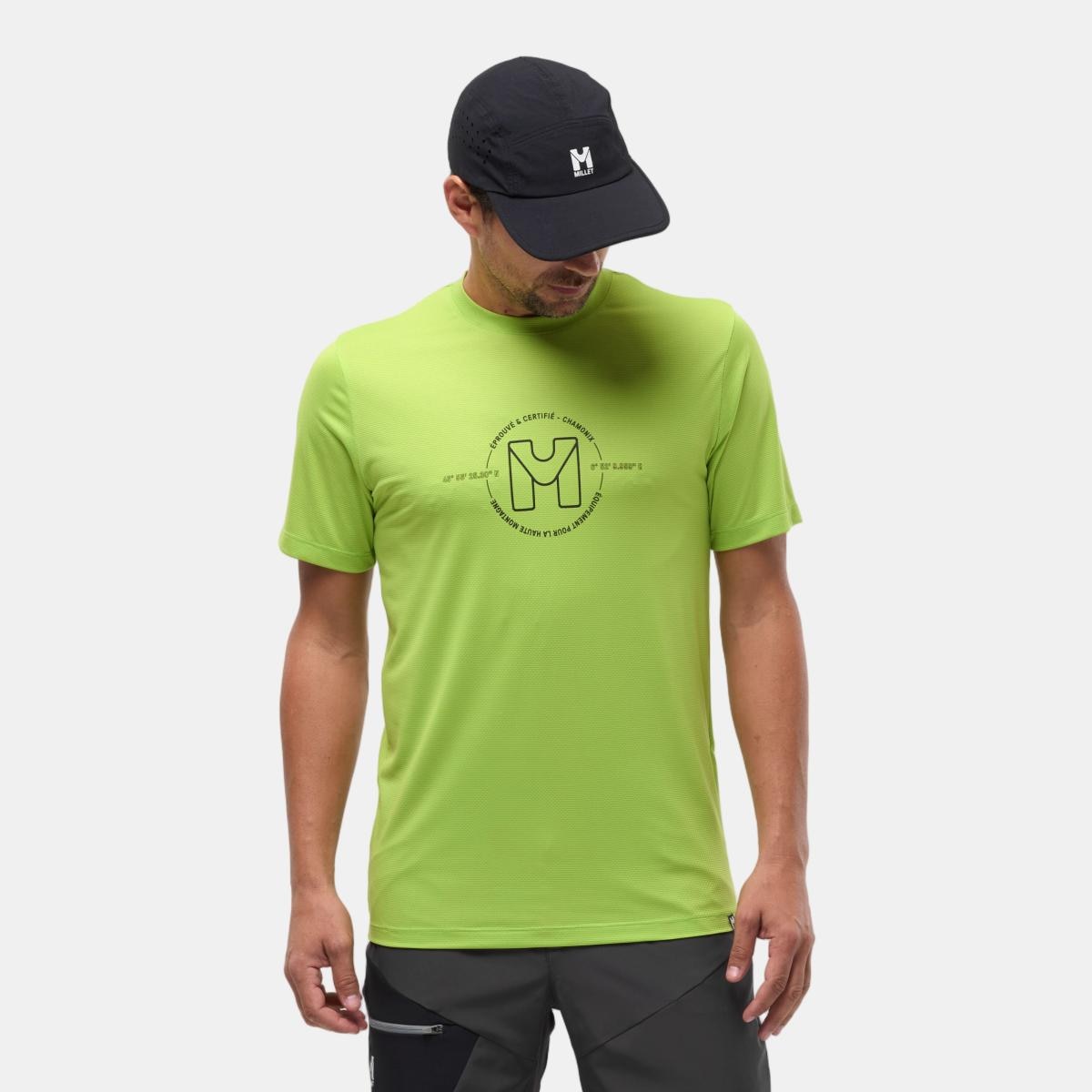 Imagen 1 de Camisetas de Trekking de Hombre UBIC LIGHT TS SS M MILLET - Verde Verde