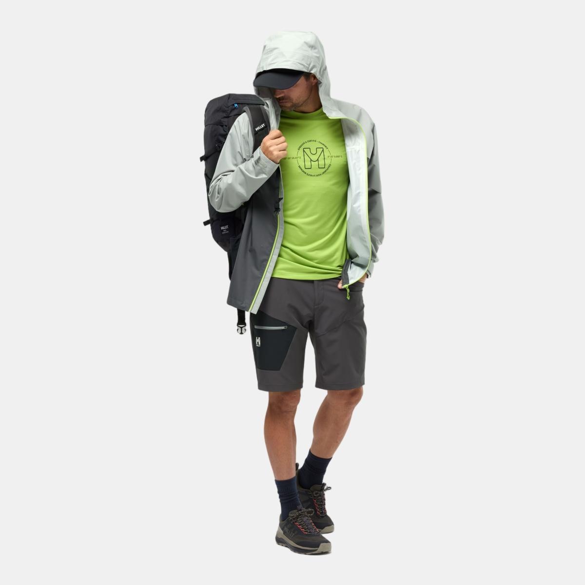 Imagen 4 de Camisetas de Trekking de Hombre UBIC LIGHT TS SS M MILLET - Verde Verde