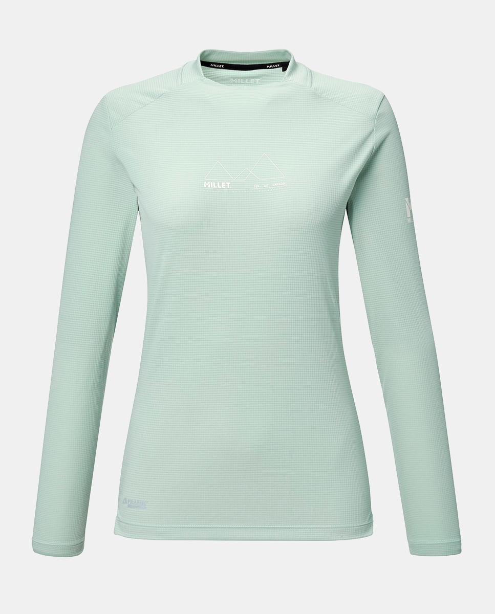 Imagen 4 de Camisetas de Montaña de Mujer KAMET TS LS W MILLET - Verde Verde