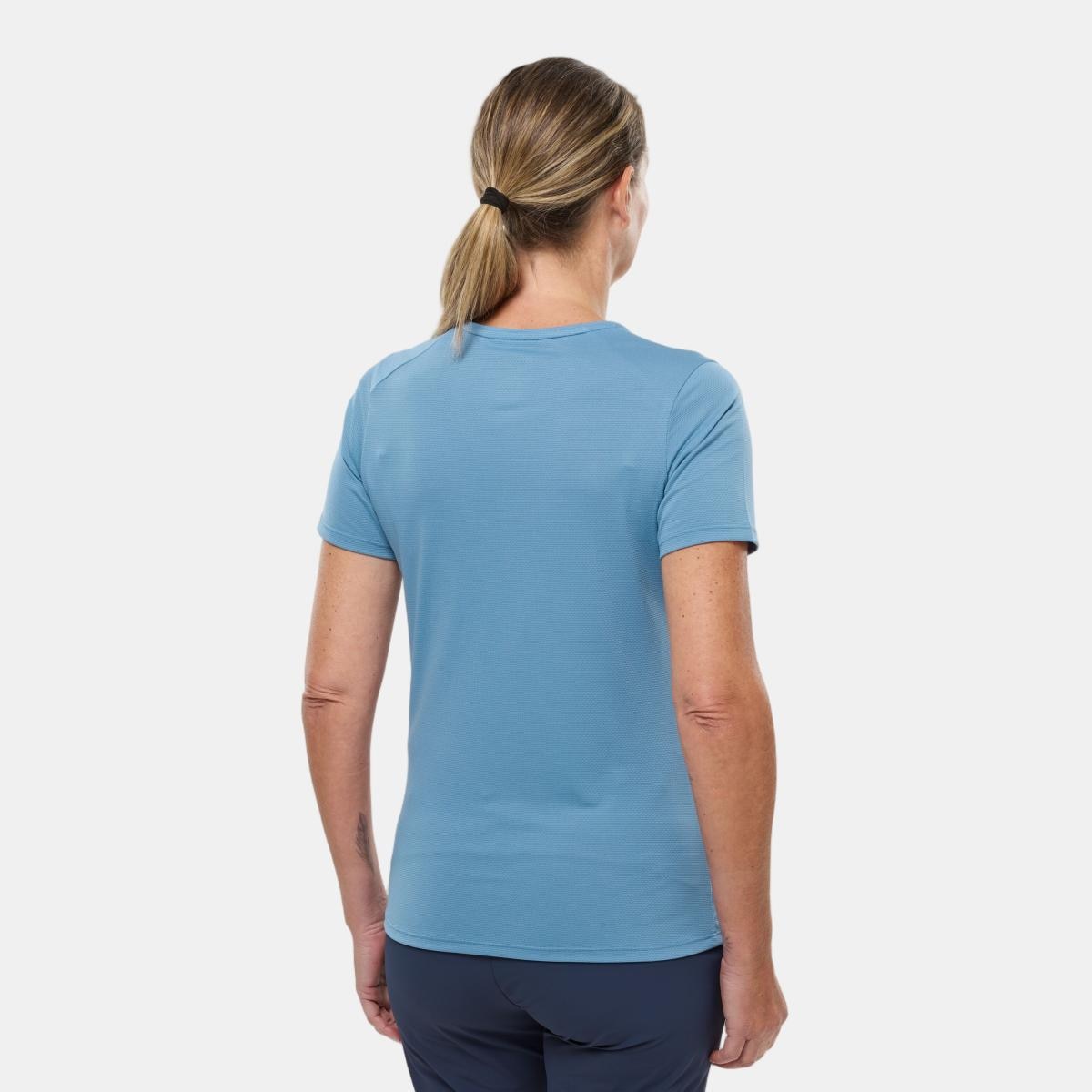 Camisetas de Trekking de Mujer UBIC LIGHT TS SS W MILLET - Azul Azul-2