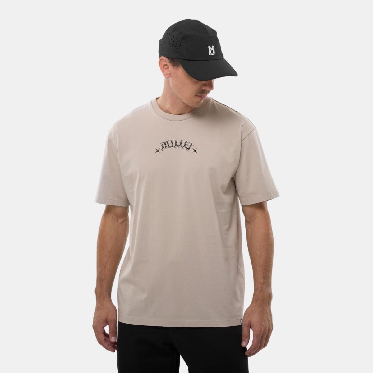 Imagen 0 de Camisetas de Montaña de Hombre CIMAÏ COLLAB TS SS M MILLET Beige