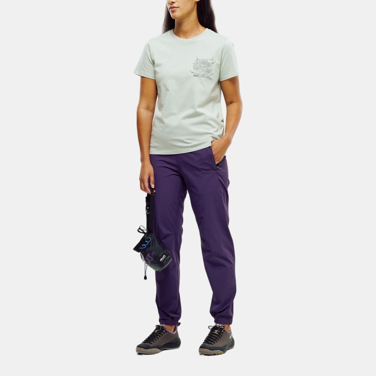 Camisetas de Montaña de Mujer CIMAÏ COLLAB TS SS W MILLET - Verde Verde-4