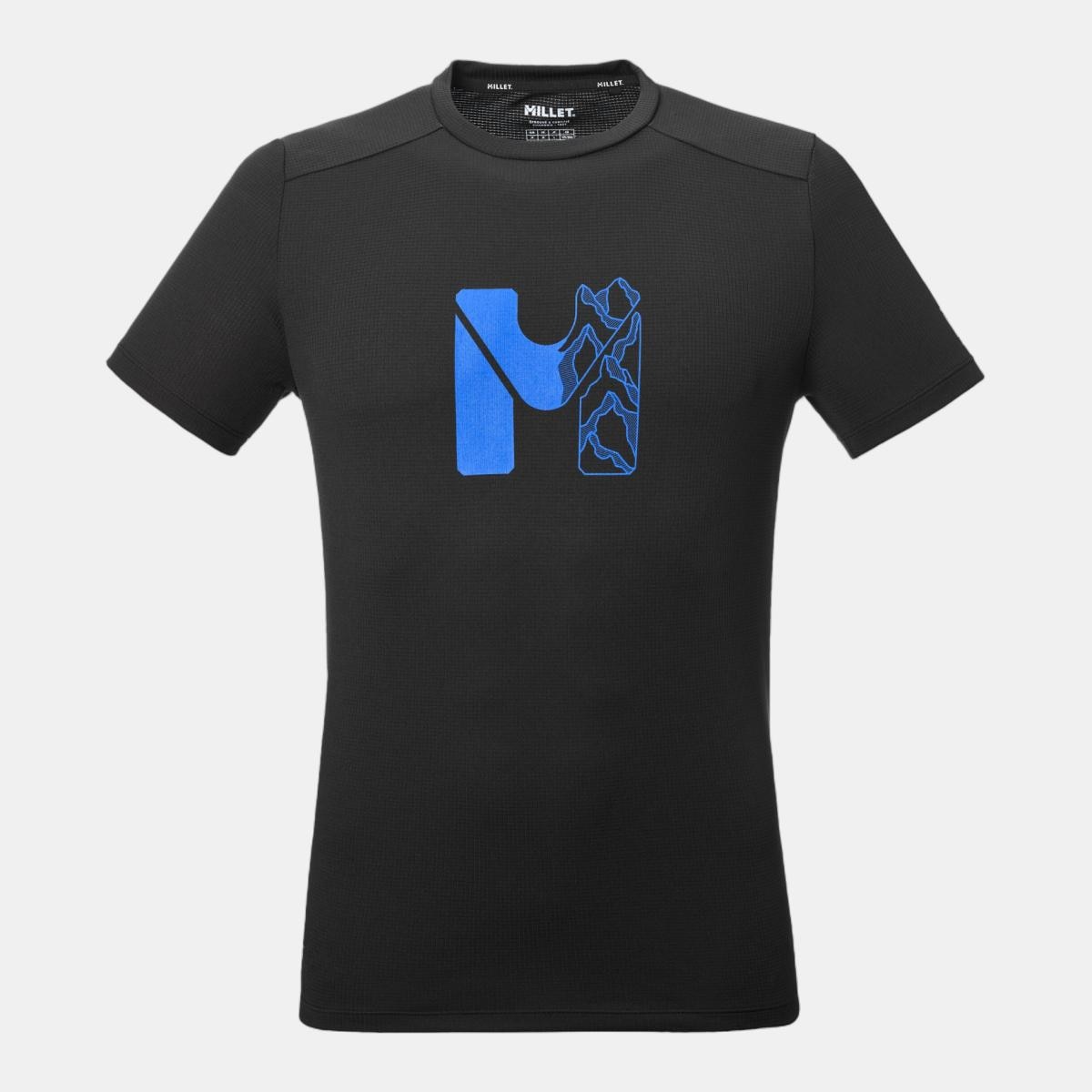 Imagen 5 de Camisetas de Montaña de Hombre KAMET MAP TS SS M MILLET - Negro Negro
