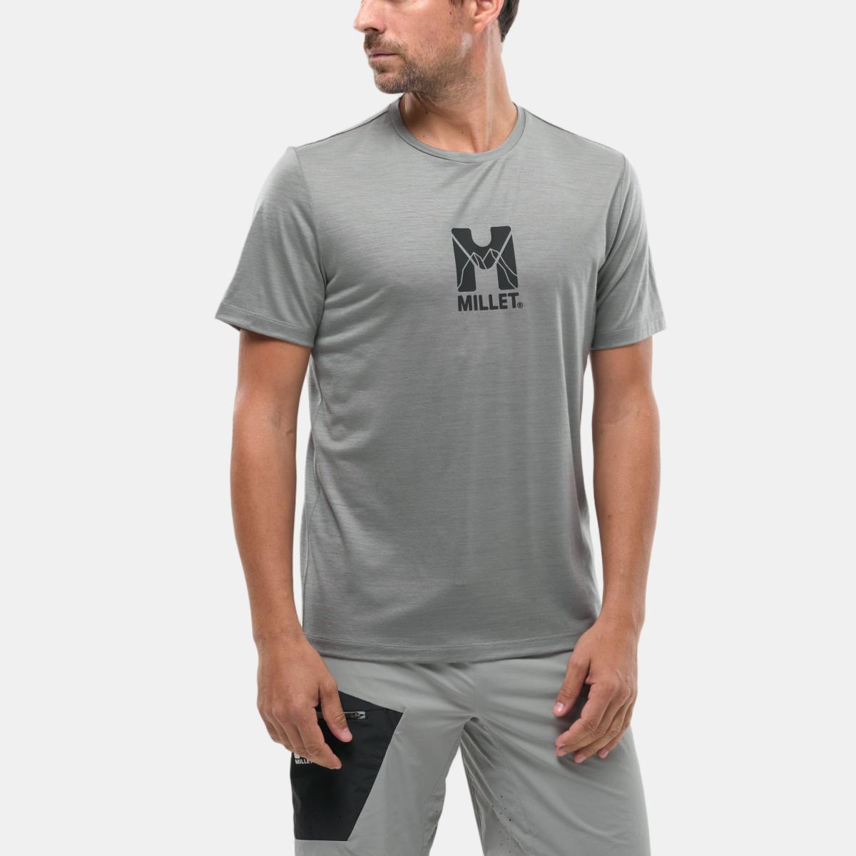 Imagen 0 de Camiseta Ubic wool ts ss m de hombre Millet Naranja