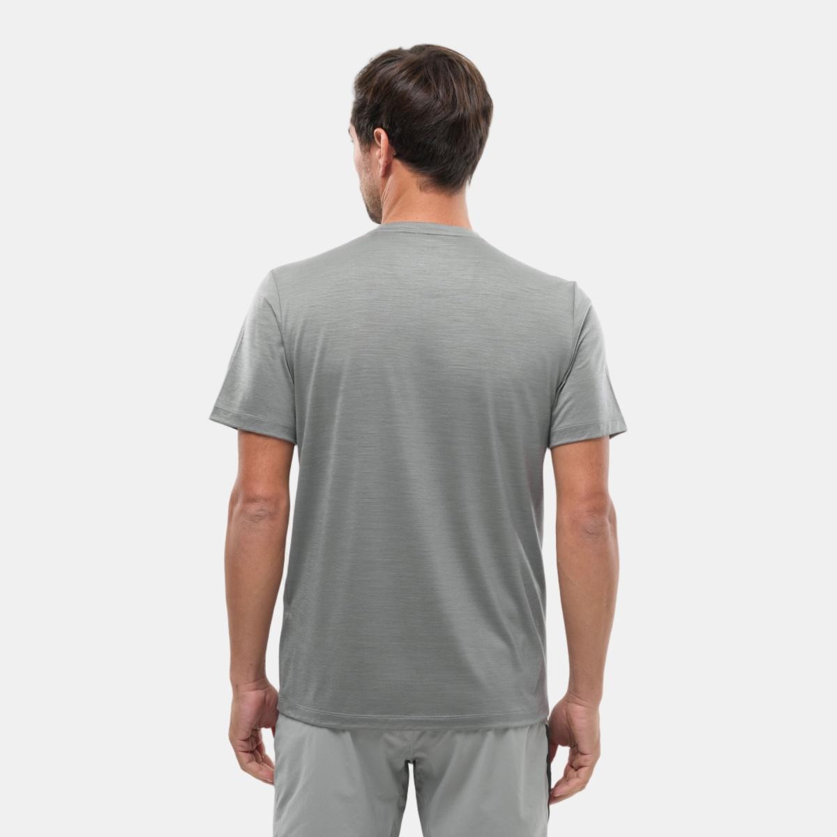 Camiseta Ubic wool ts ss m de hombre Millet - Gris Gris-2