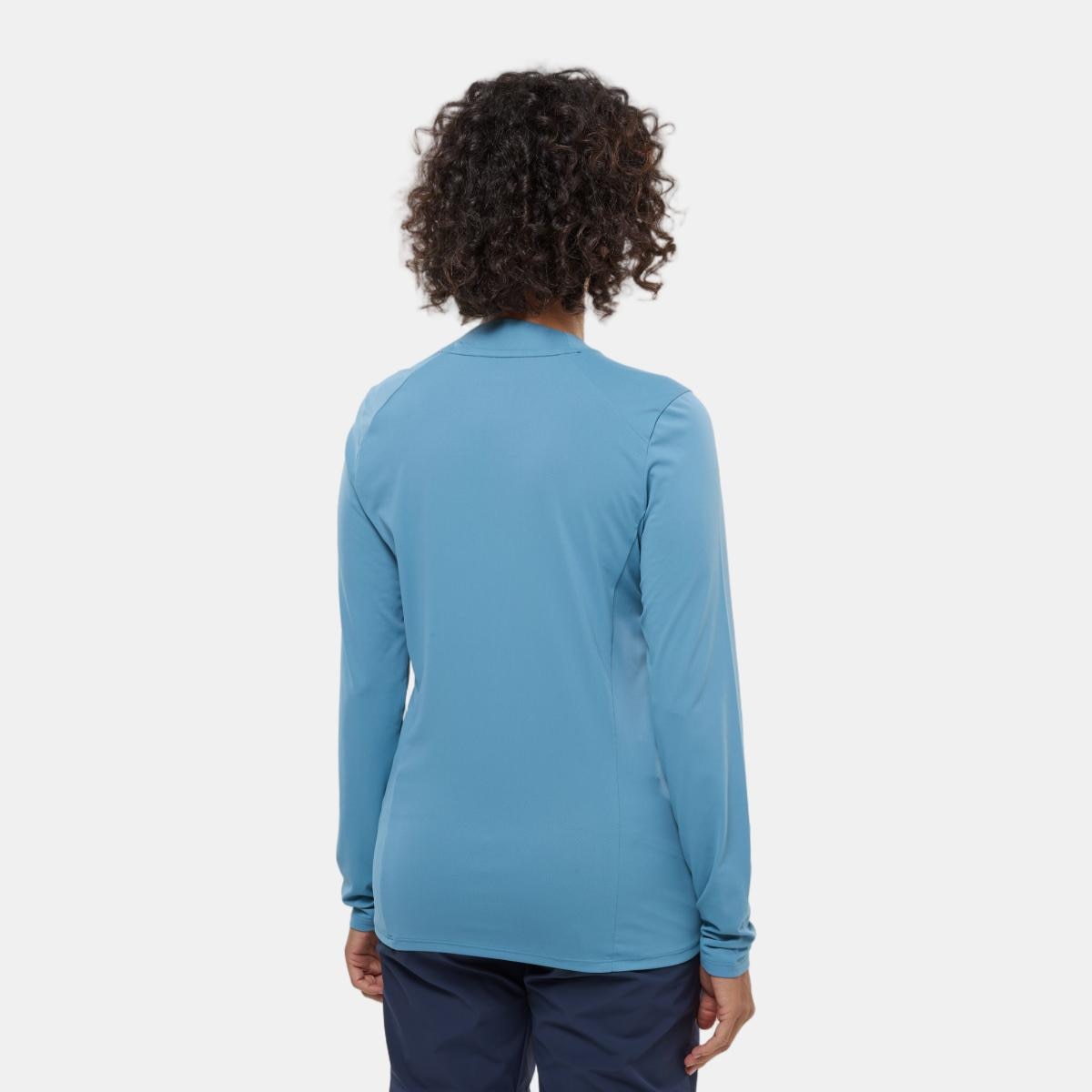 Camisetas de Trekking de Mujer SENECA TS LS UV W MILLET - Azul Azul-2