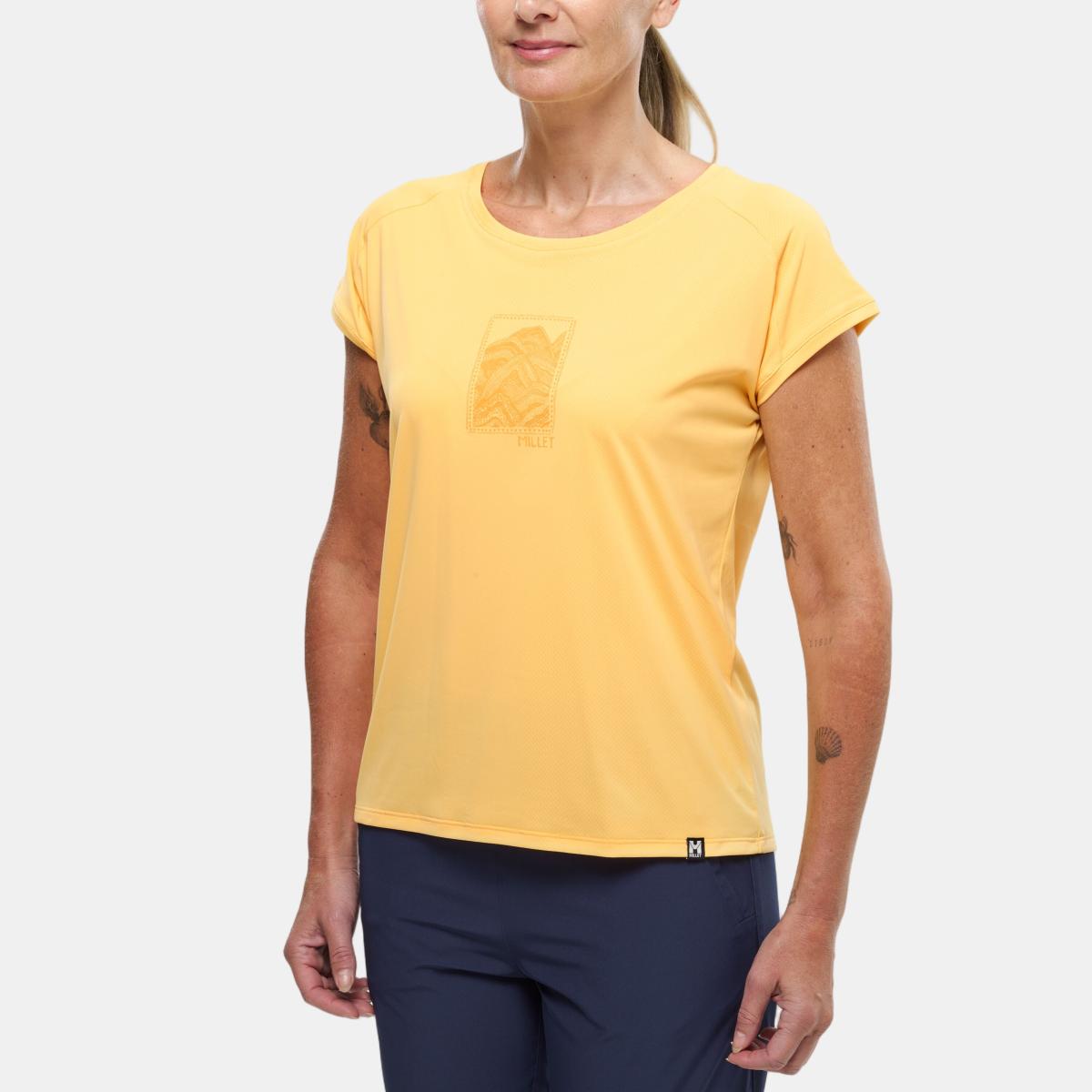 Camisetas de Trekking de Mujer SENECA TS SS W MILLET - Naranja Naranja-1