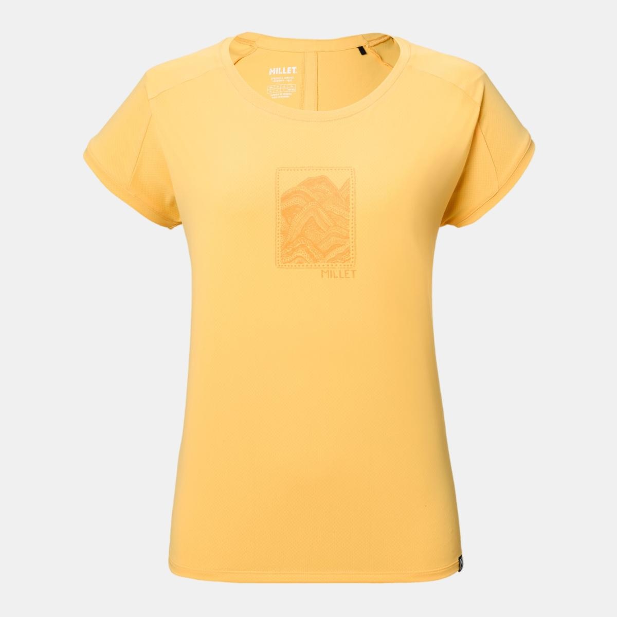 Camisetas de Trekking de Mujer SENECA TS SS W MILLET - Naranja Naranja-4