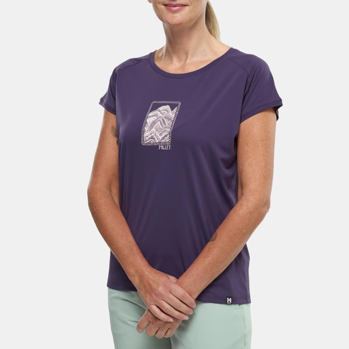 Imagen 0 de Camisetas de Trekking de Mujer SENECA TS SS W MILLET Violeta