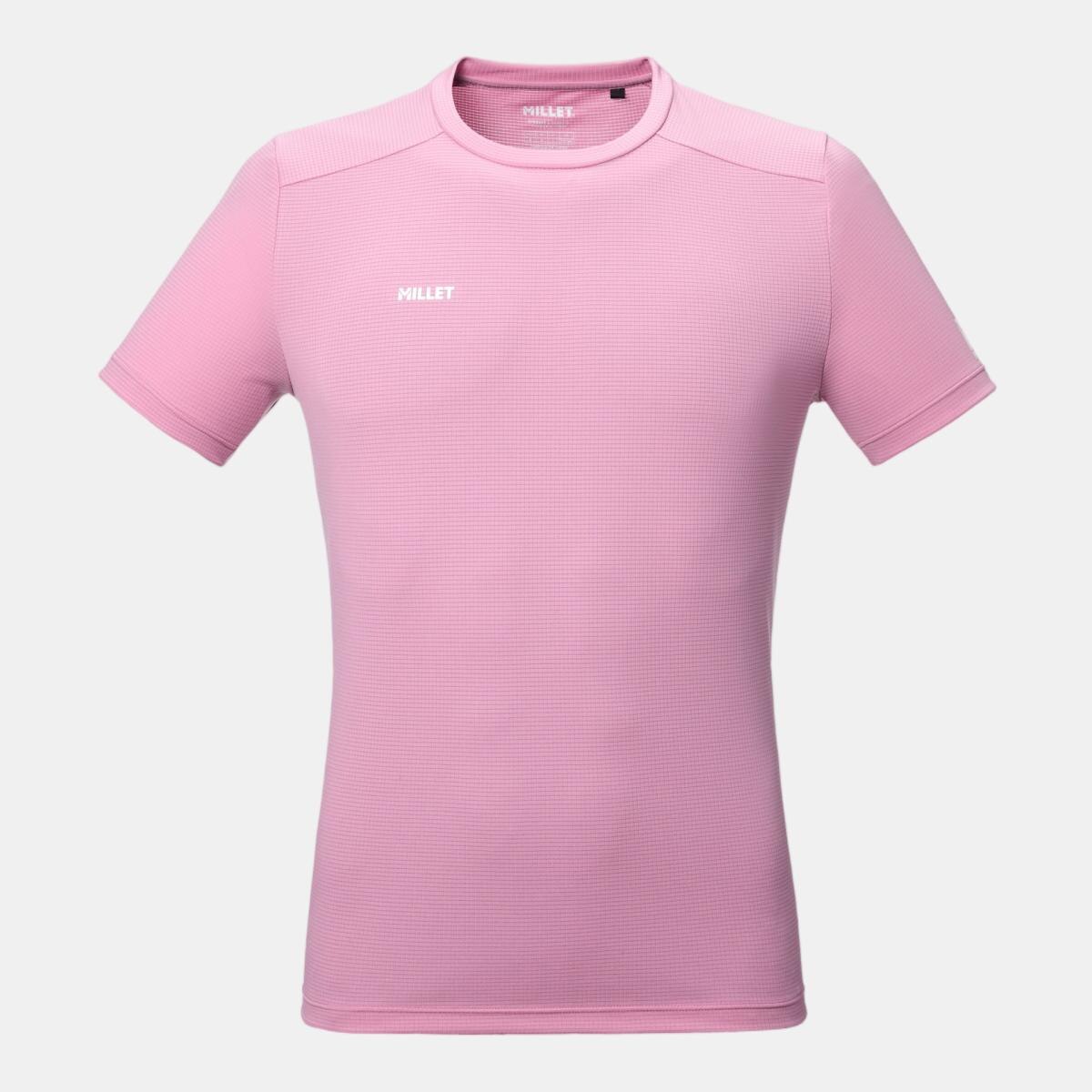 Camisetas de Montaña de Hombre FUSION TS SS M MILLET - Violeta Violeta-4
