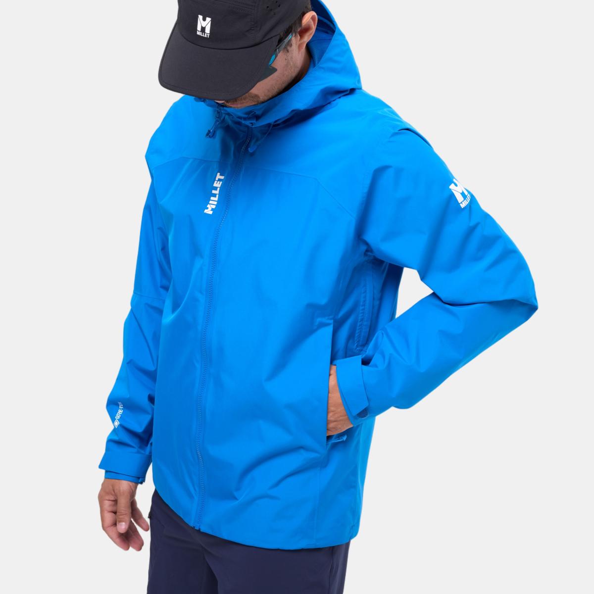 Chaquetas de Trekking de Hombre SENECA GTX 2L JKT M MILLET - Azul Azul-4