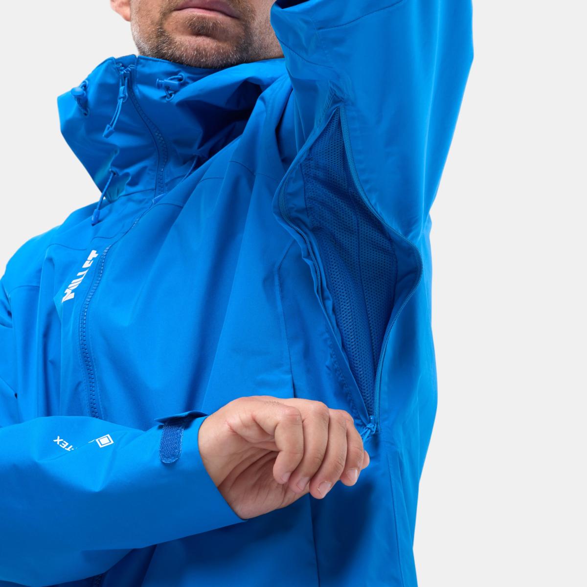 Chaquetas de Trekking de Hombre SENECA GTX 2L JKT M MILLET - Azul Azul-6