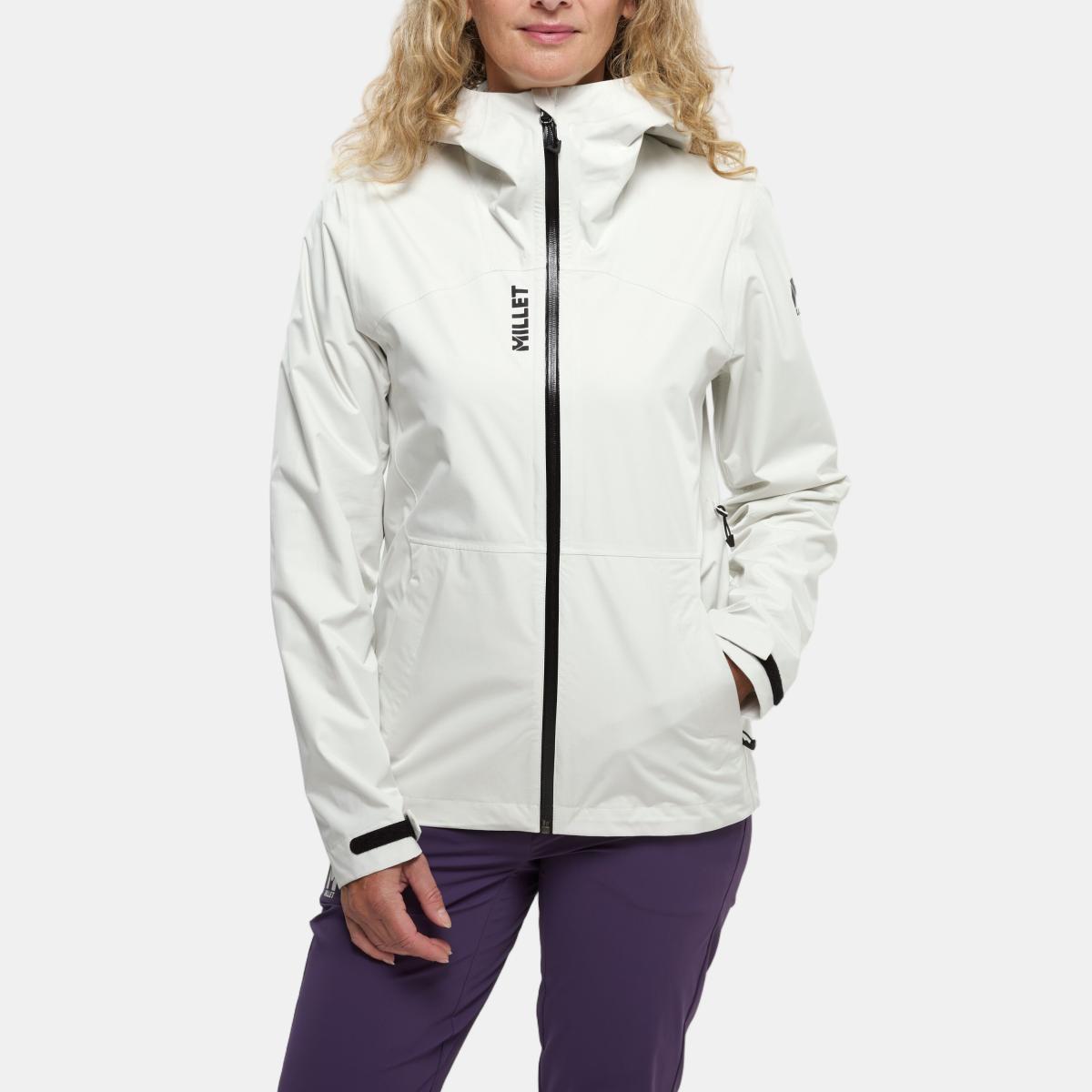 Chaquetas de Trekking de Mujer SENECA 2,5L JKT W MILLET - Blanco Blanco-1