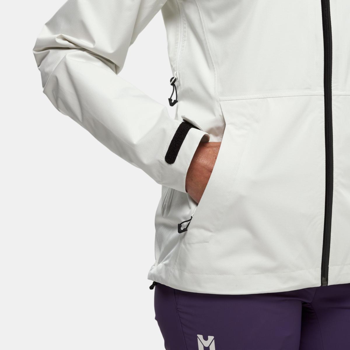 Chaquetas de Trekking de Mujer SENECA 2,5L JKT W MILLET - Blanco Blanco-3