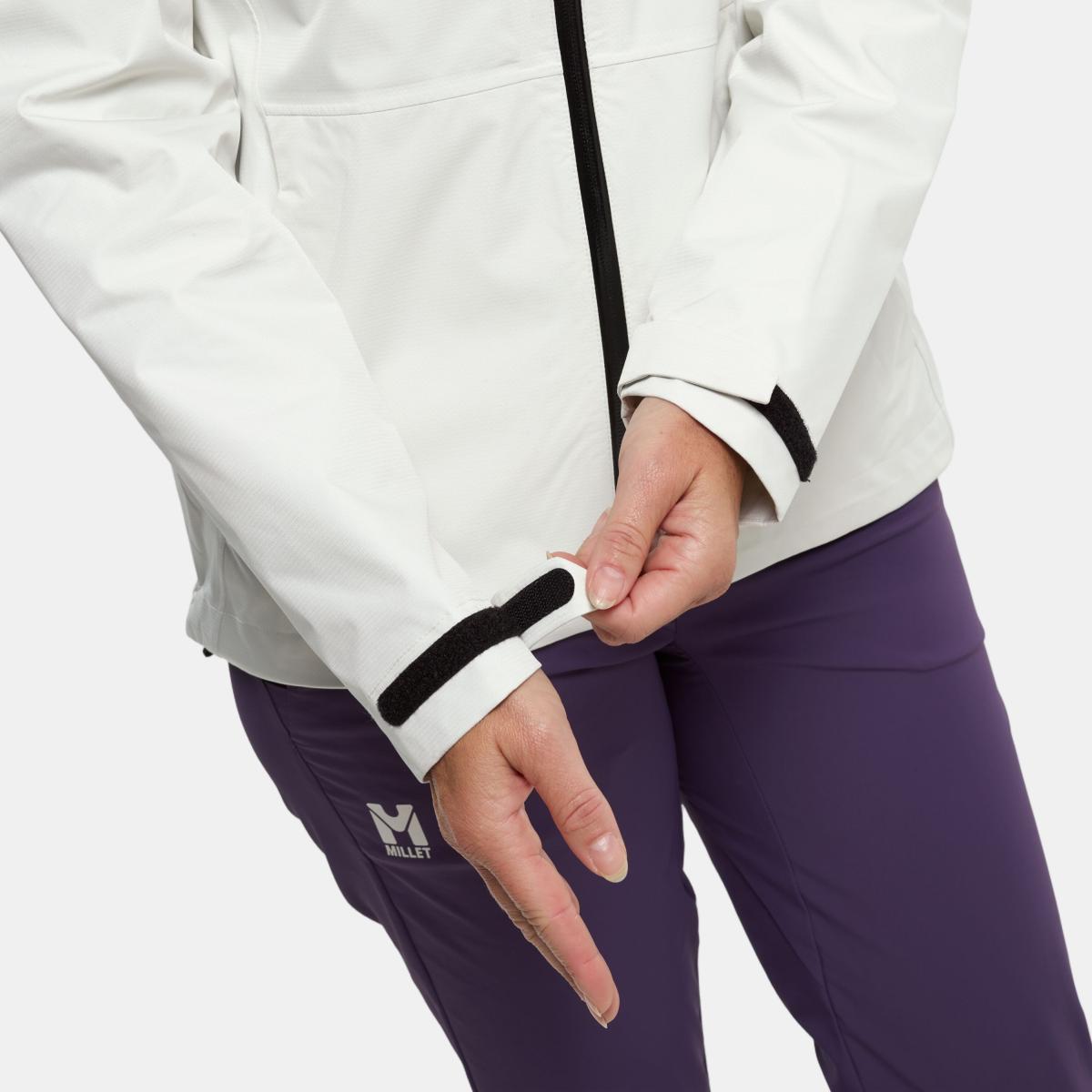 Chaquetas de Trekking de Mujer SENECA 2,5L JKT W MILLET - Blanco Blanco-5